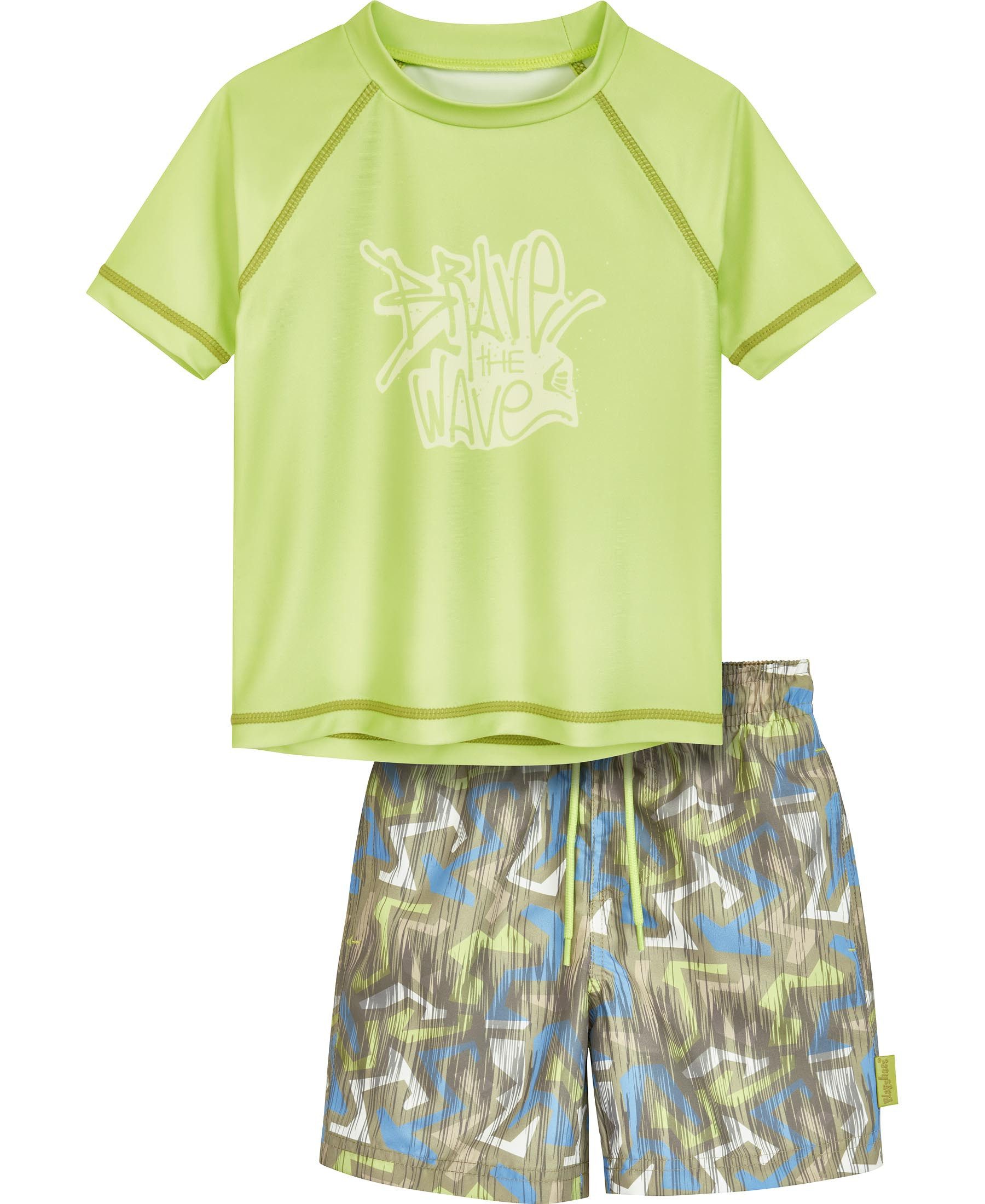 Playshoes Badeanzug UV-Schutz Bade-Set Wave Shorts