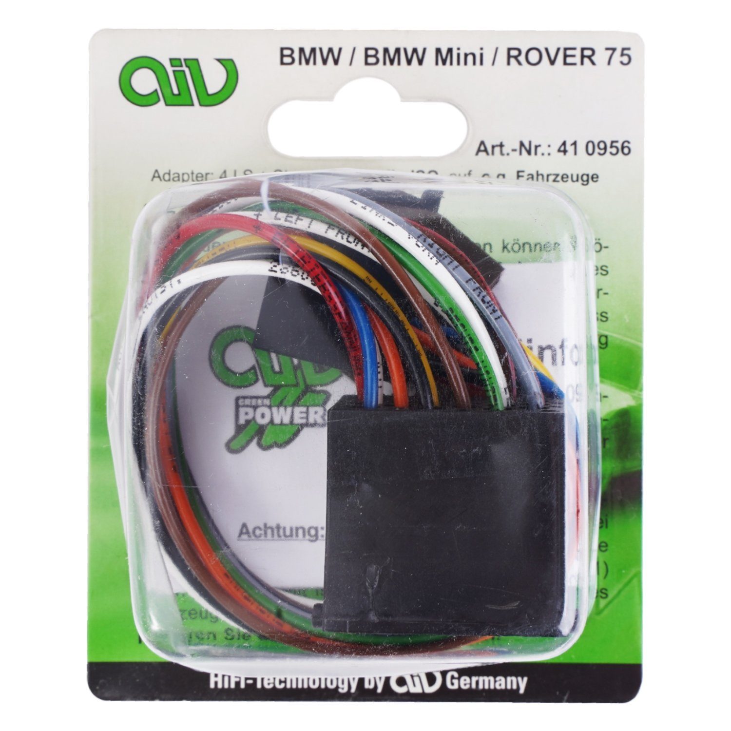 Verkablung BMW ISO OEM Hersteller, AIV ISO Auto-Adapter für OEM ISO Einbau Auto-Radio Land Auto-Radio Autoradio-Adapter zu Mini Rover