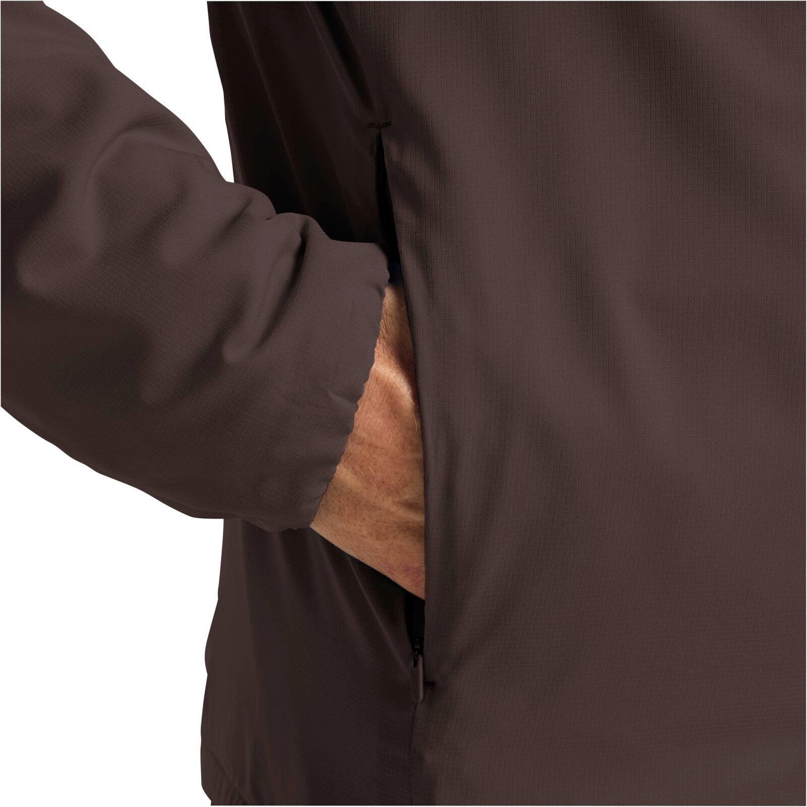 Jack Wolfskin Funktionsjacke Wanderjacke Prelight Insulated (winddicht, warm) braun Herren