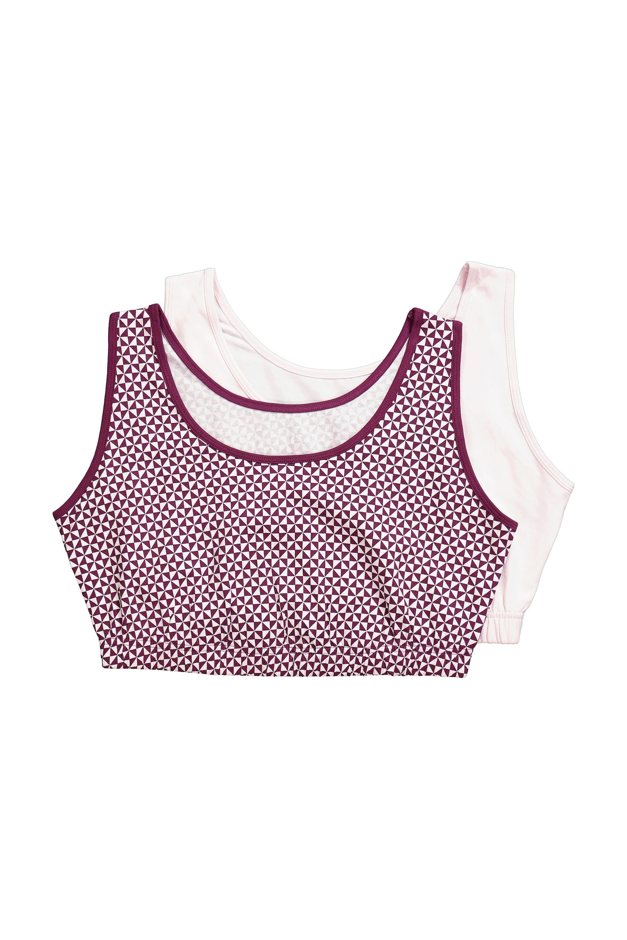 Ulla Popken Bustier Bustiers 2er-Pack Herzen/uni