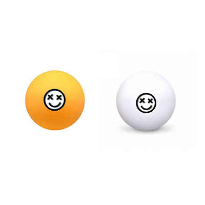 PerfectVibe Tischtennisball PerfectVibe Bier-Pong-Bälle 20 x Orange und 20 x Weiß Tischtennisbälle