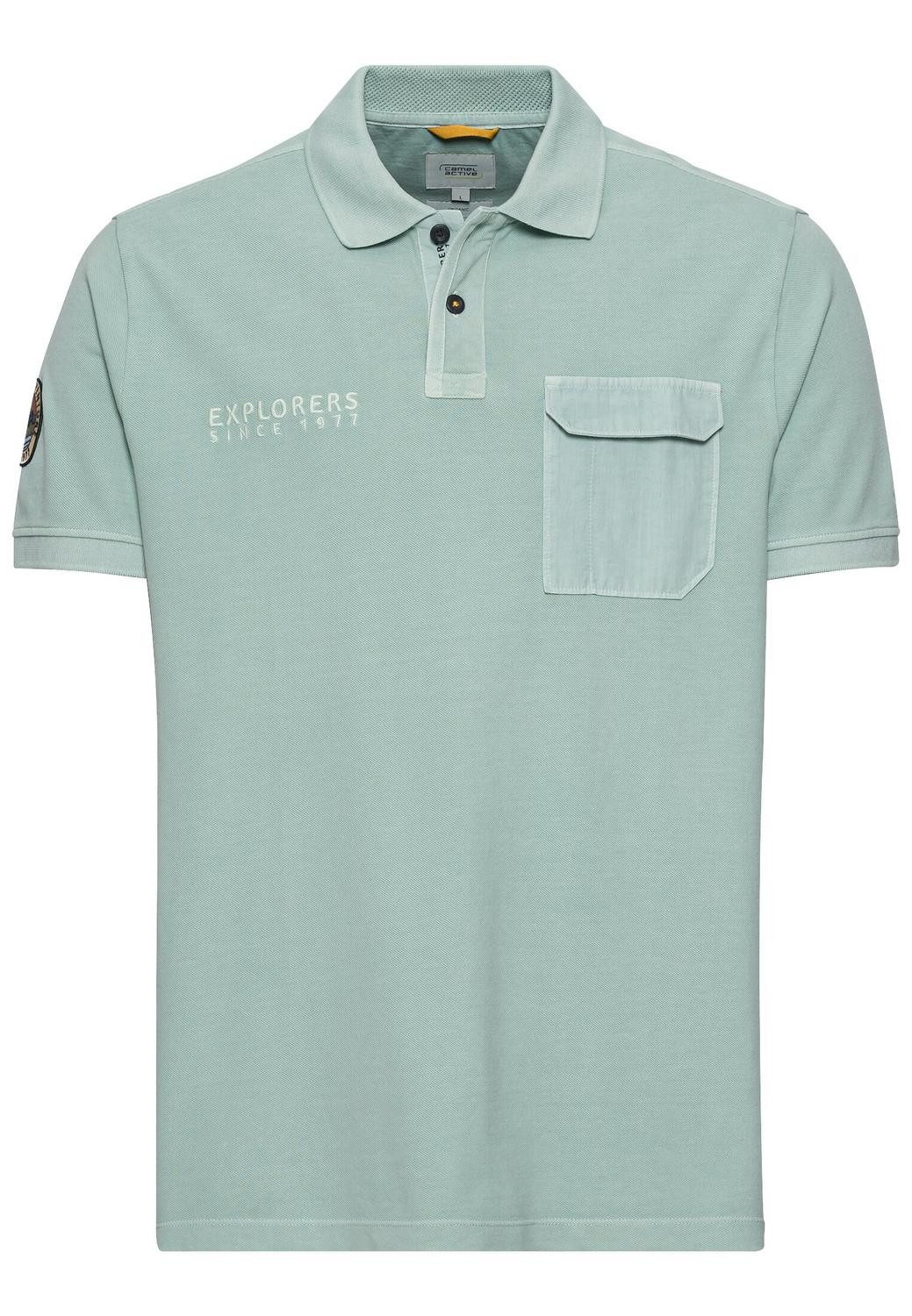 camel active Poloshirt mit floralem Print Shirts_Poloshirt günstig online kaufen