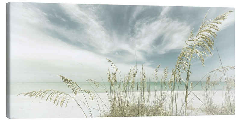 Posterlounge Leinwandbild Melanie Viola, Himmlische Stille am Strand, Maritim Fotografie