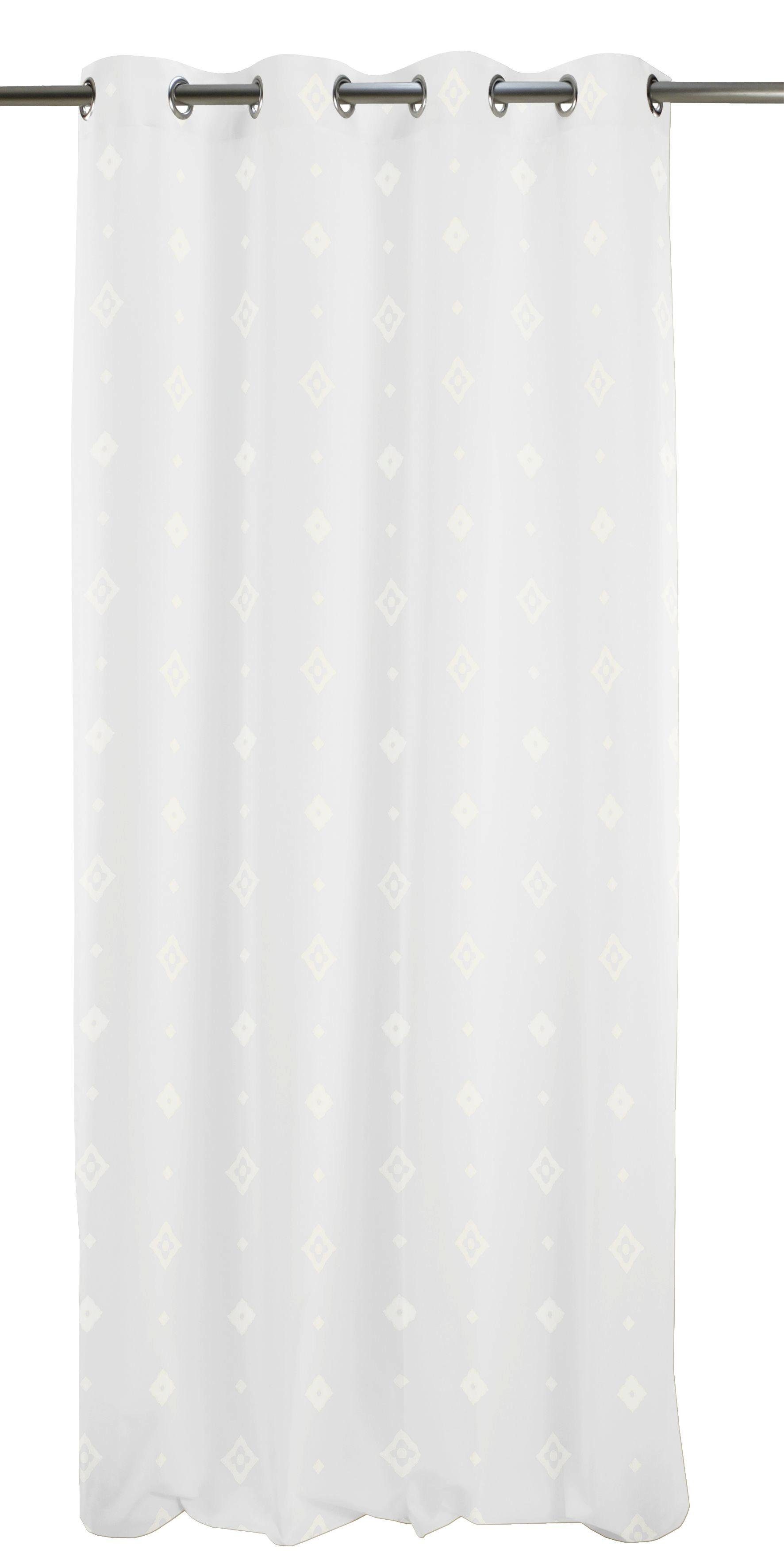Vorhang Lapis, APELT, Ösen (1 St), transparent, Scherli, HxB: 245x122 beige