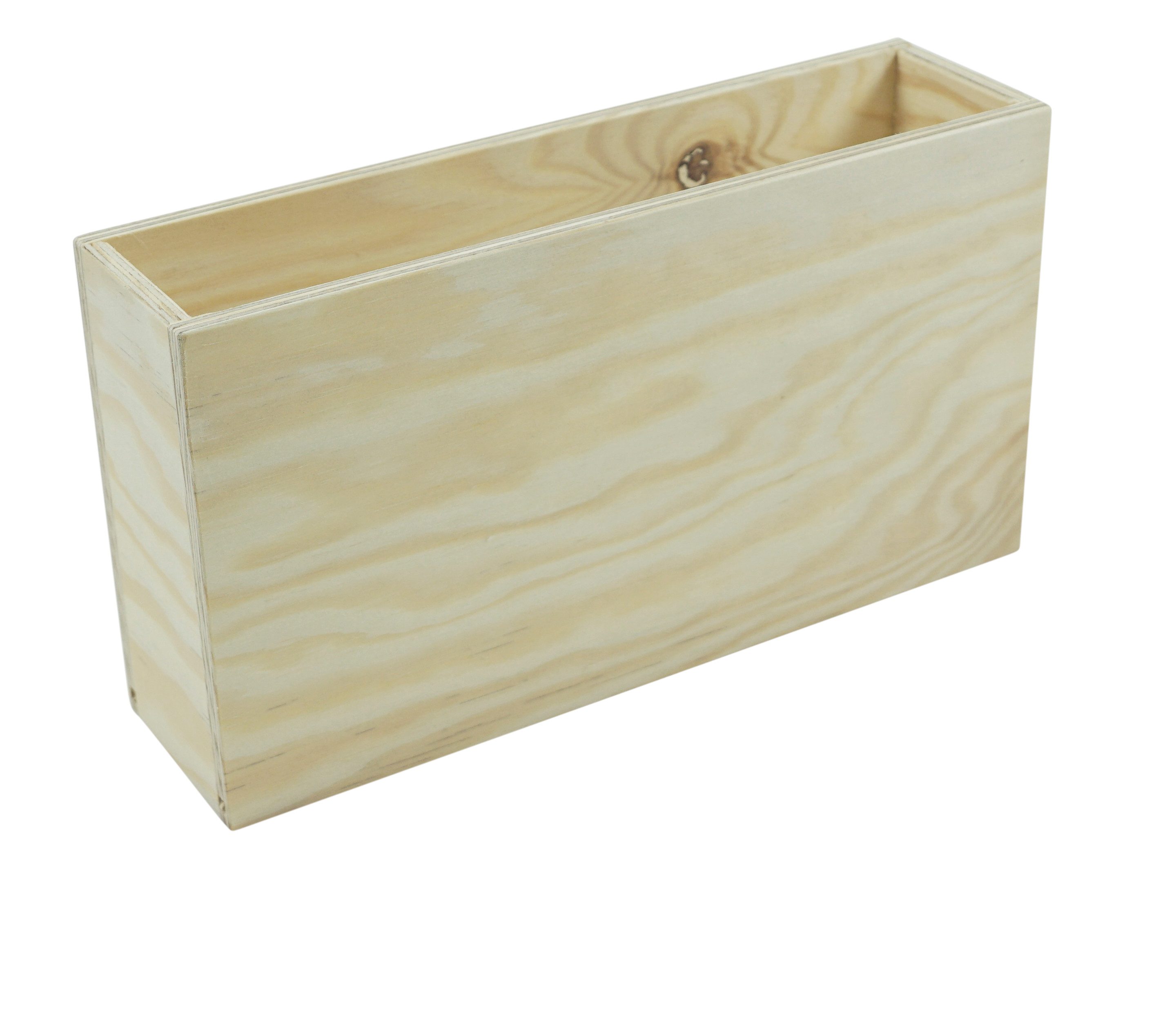 TimeTEX Karteikasten Karteikasten Petra DIN A5 quer, Kiefernholz