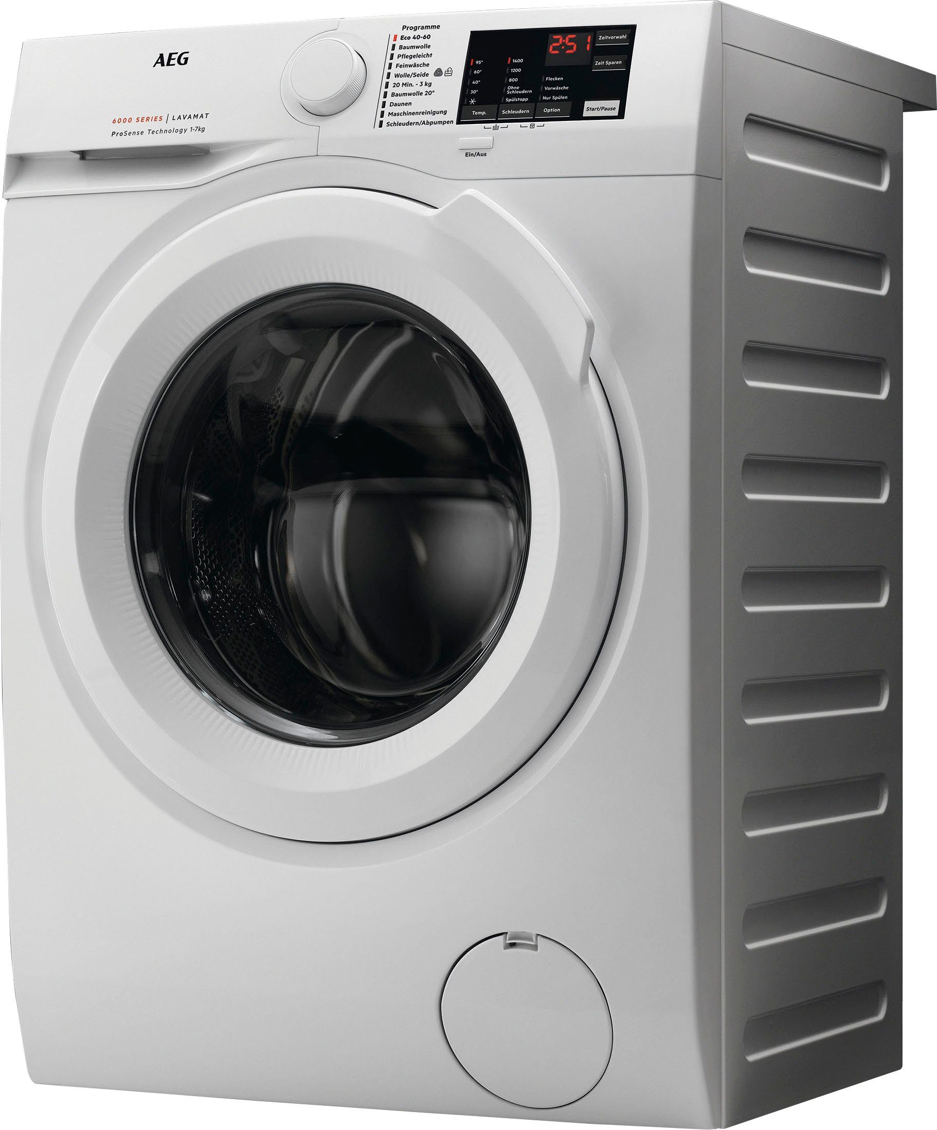 Anti-Allergie Waschmaschine U/min, kg, Dampf 9 Programm L6FBA50490, Hygiene-/ mit AEG 1400