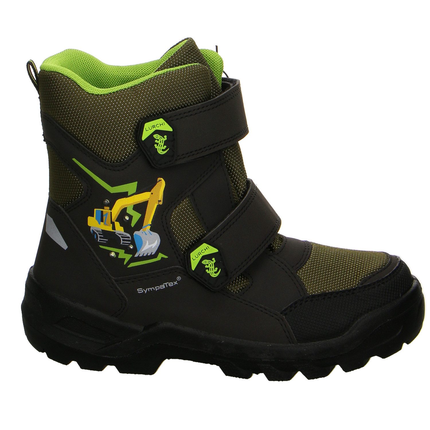 Lurchi Lurchi Synthetik Klettstiefel Winter Junge schwarz Winterstiefelette
