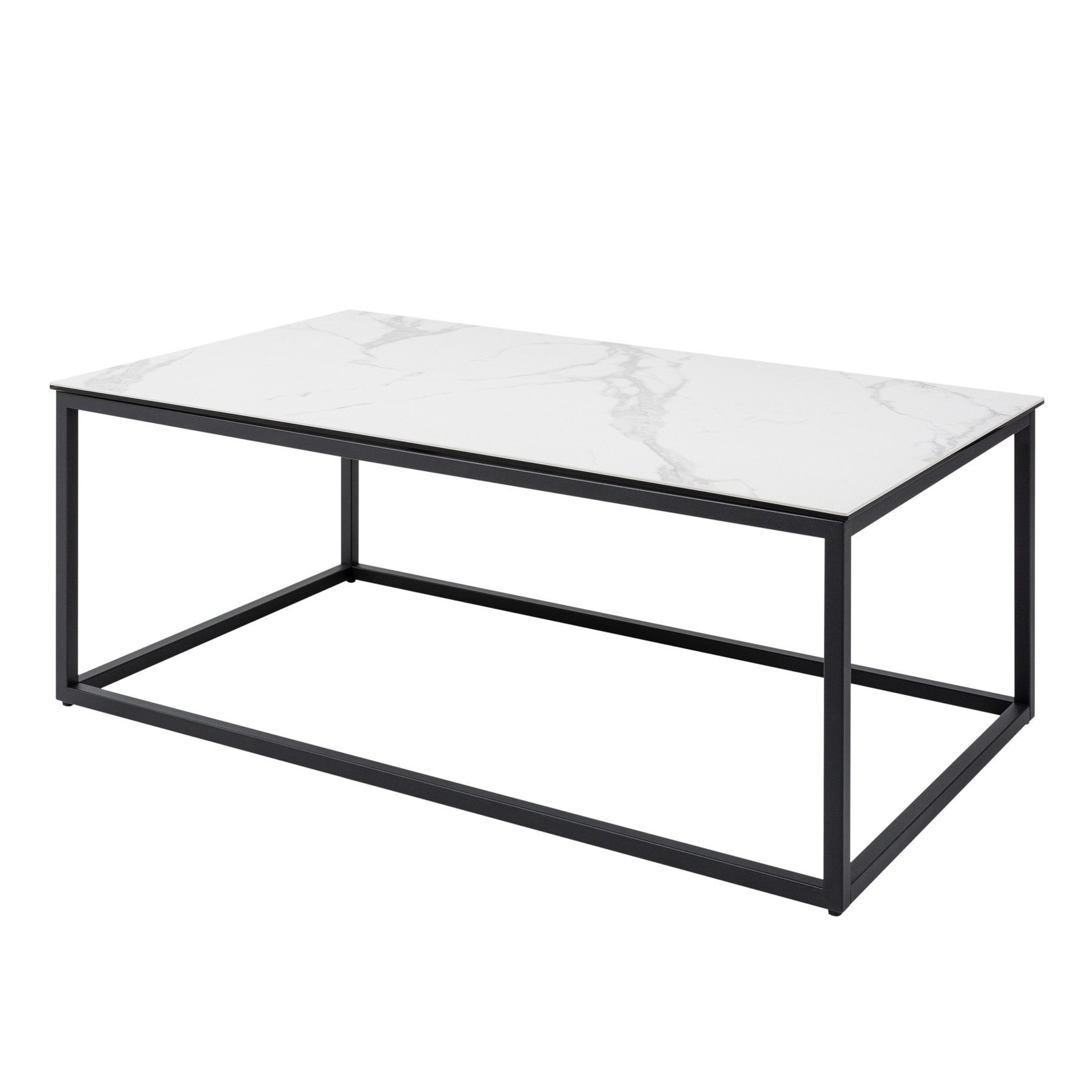 riess-ambiente Couchtisch SYMBIOSE 100cm weiß / günstig online kaufen