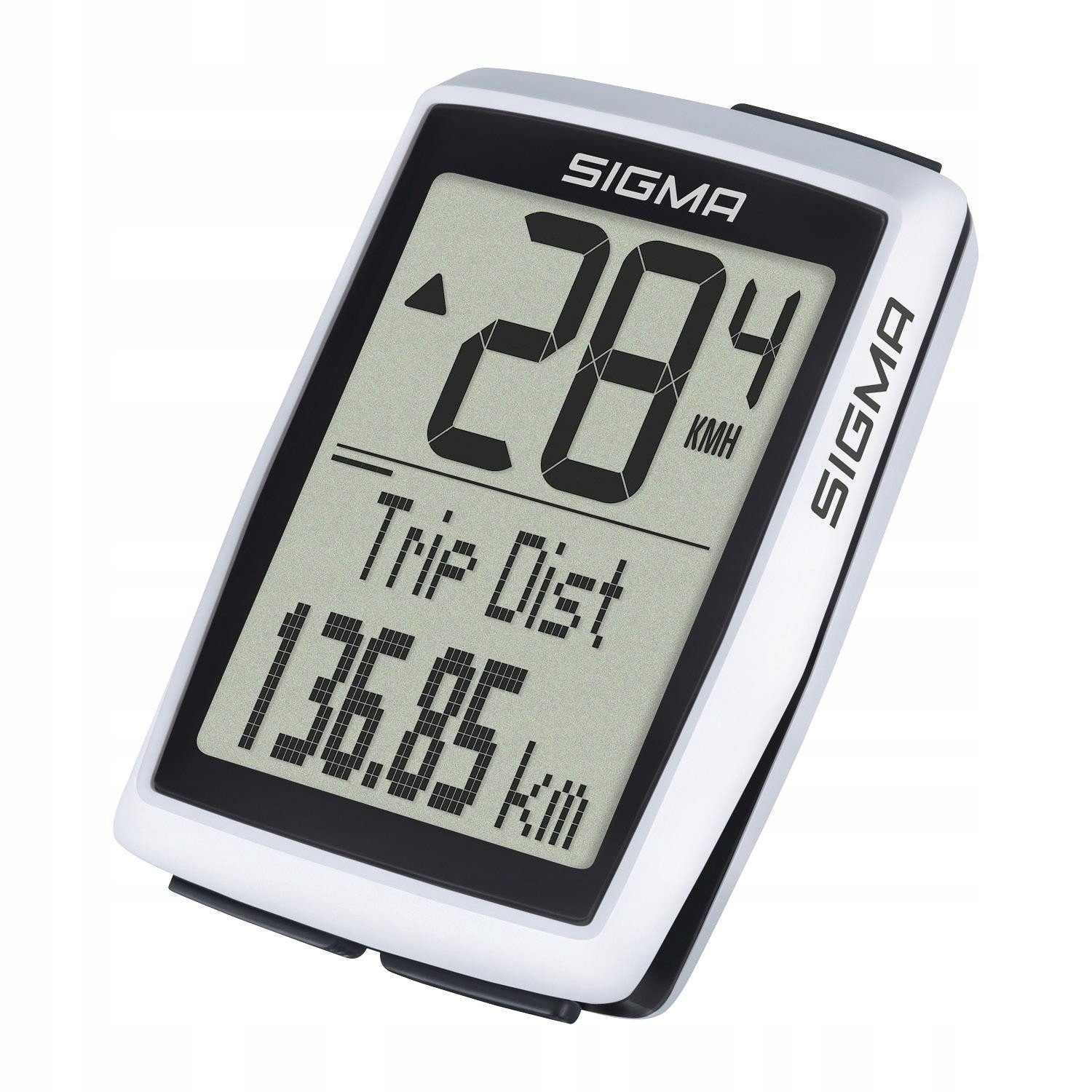 SIGMA Fahrradcomputer BC 12.0 WL mit 12 Funktionen IPX8, wasserdicht, wetterfest, großes und gut lesbares Display