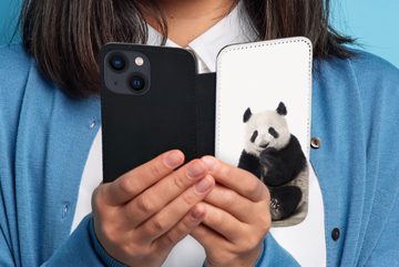 MuchoWow Handyhülle Panda - Tiere - Jungen - Mädchen - Pandabär, Handyhülle Telefonhülle Apple iPhone 13 Mini