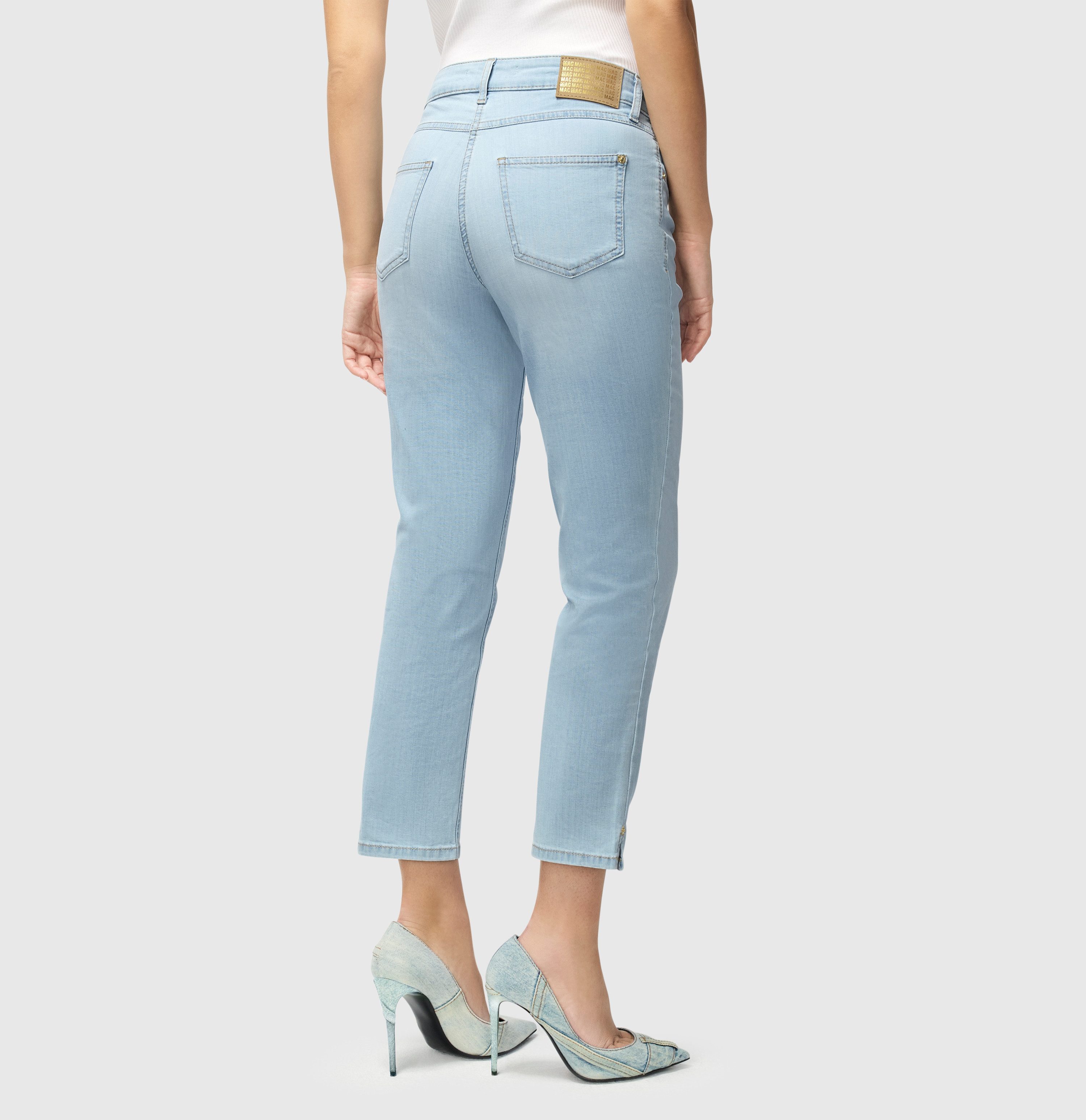 MAC Stretch-Jeans MAC MELANIE 7/8 light blue sea wash 5045-90-0352 D206 - U günstig online kaufen