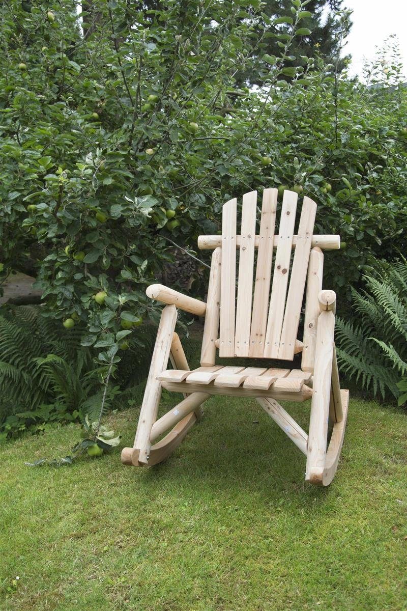 Schaukelstuhl (Set), Schaukelstuhl Gartensessel Home&Garden® Timber - bellavista