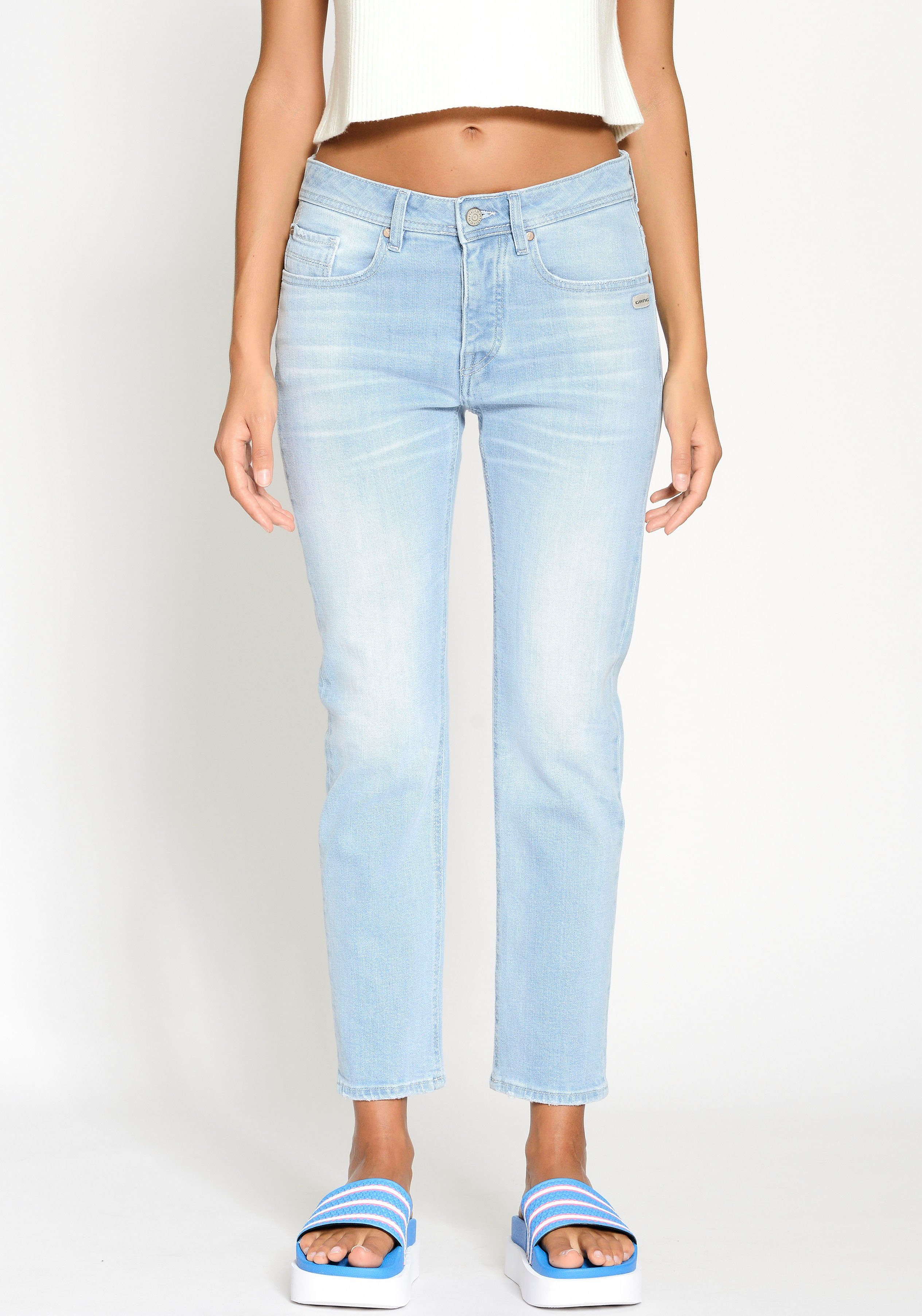 GANG Boyfriend-Jeans 94NICA CROPPED mit geraden günstig online kaufen