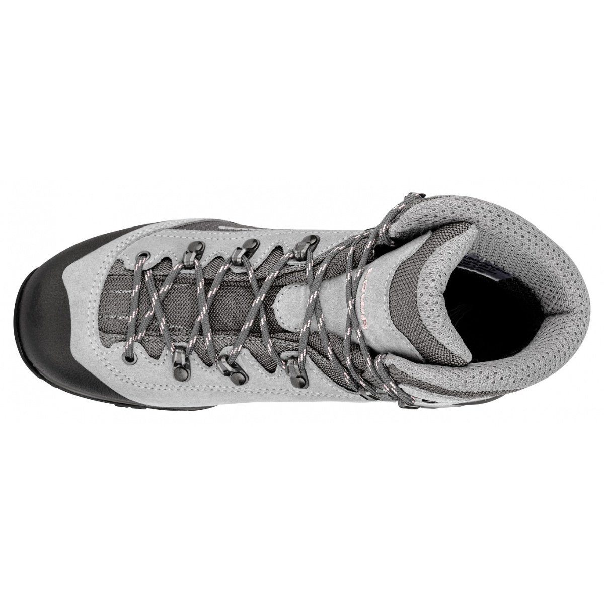 Lowa Tucana GTX (Trekking, Spaltleder-Textil) grau/koralle Damen Wanderschu günstig online kaufen