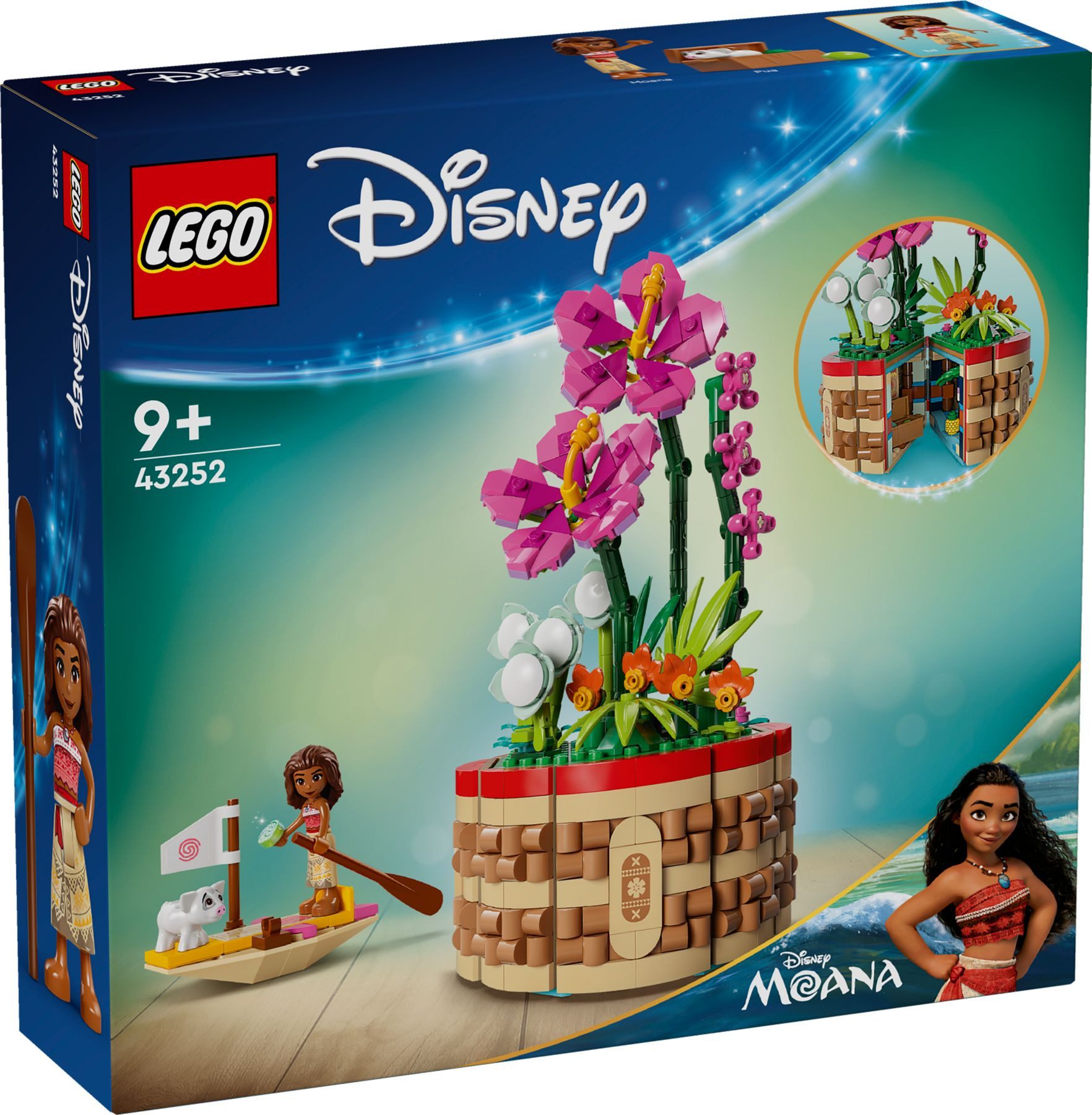 LEGO® LEGO® Disney 43252 Vaianas Blumentopf Konstruktionsspielsteine, (619 günstig online kaufen