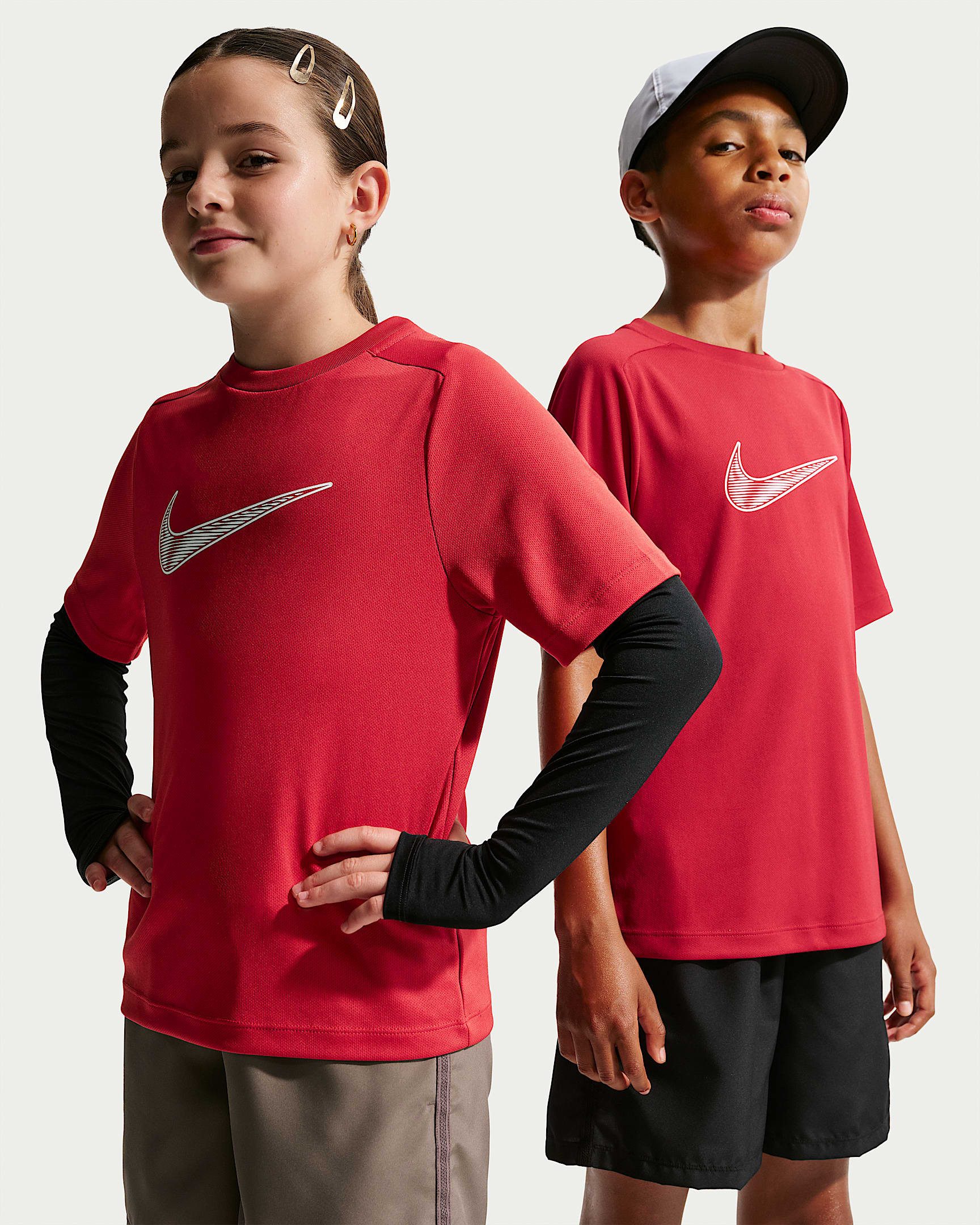 Nike T-Shirt B NK DF MULTI SS TOP HBR Für Kinder und Jugendliche