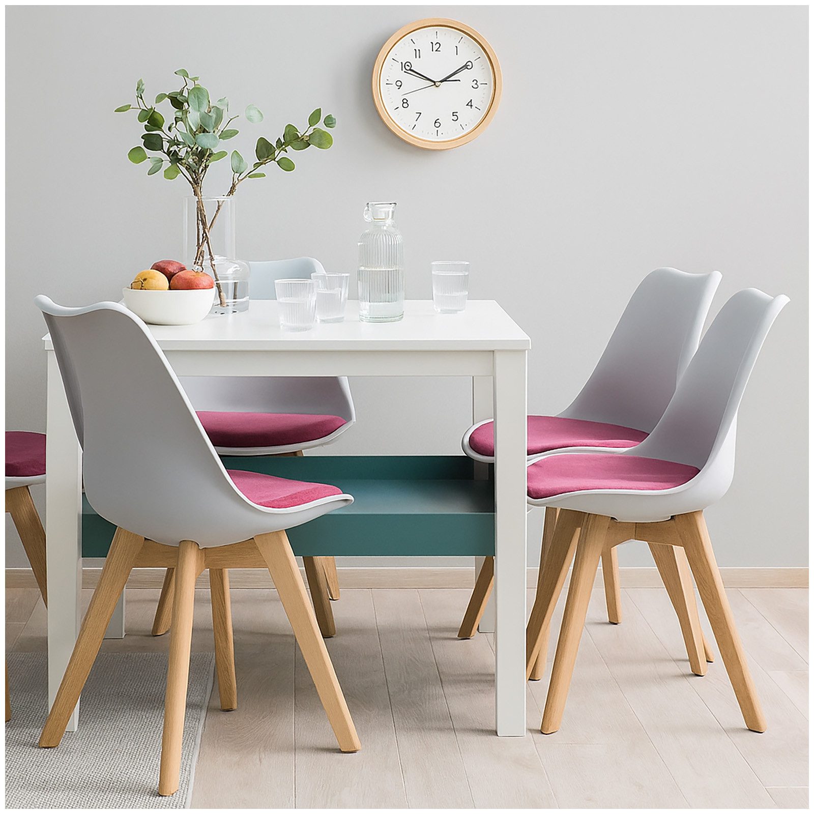 HTI-Living Esszimmerstuhl 4er Set Design-Stühle mit günstig online kaufen