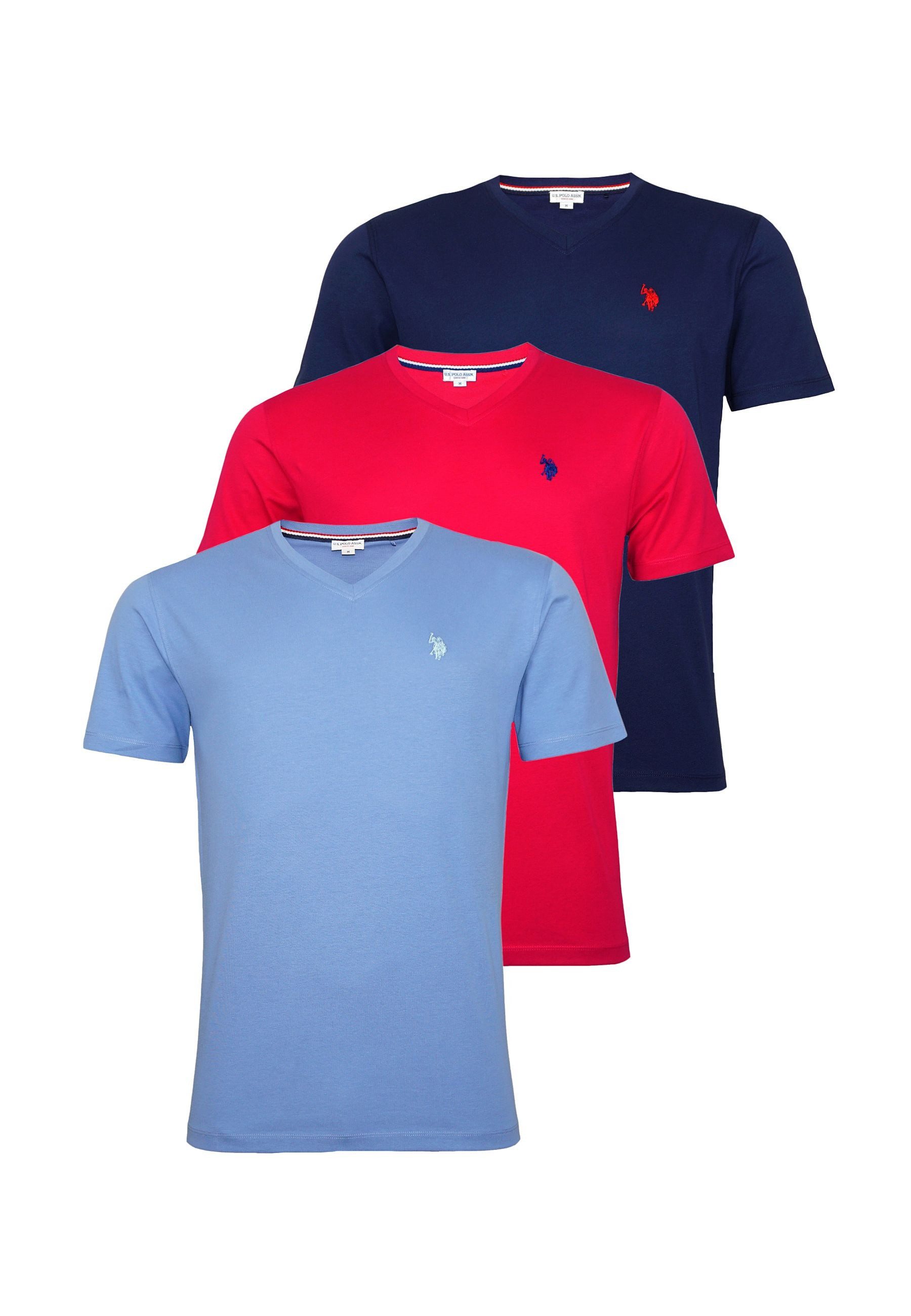 T-Shirt T-Shirt Kurzarmshirt 3er Pack