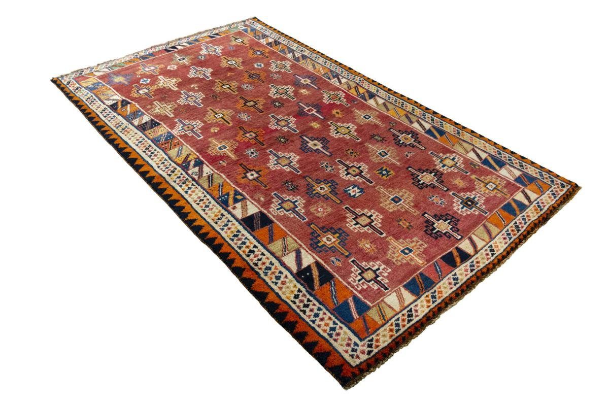 rechteckig, mm / Perserteppich, Shiraz Orientteppich Orientteppich Nain Trading, Höhe: 152x257 Handgeknüpfter 10