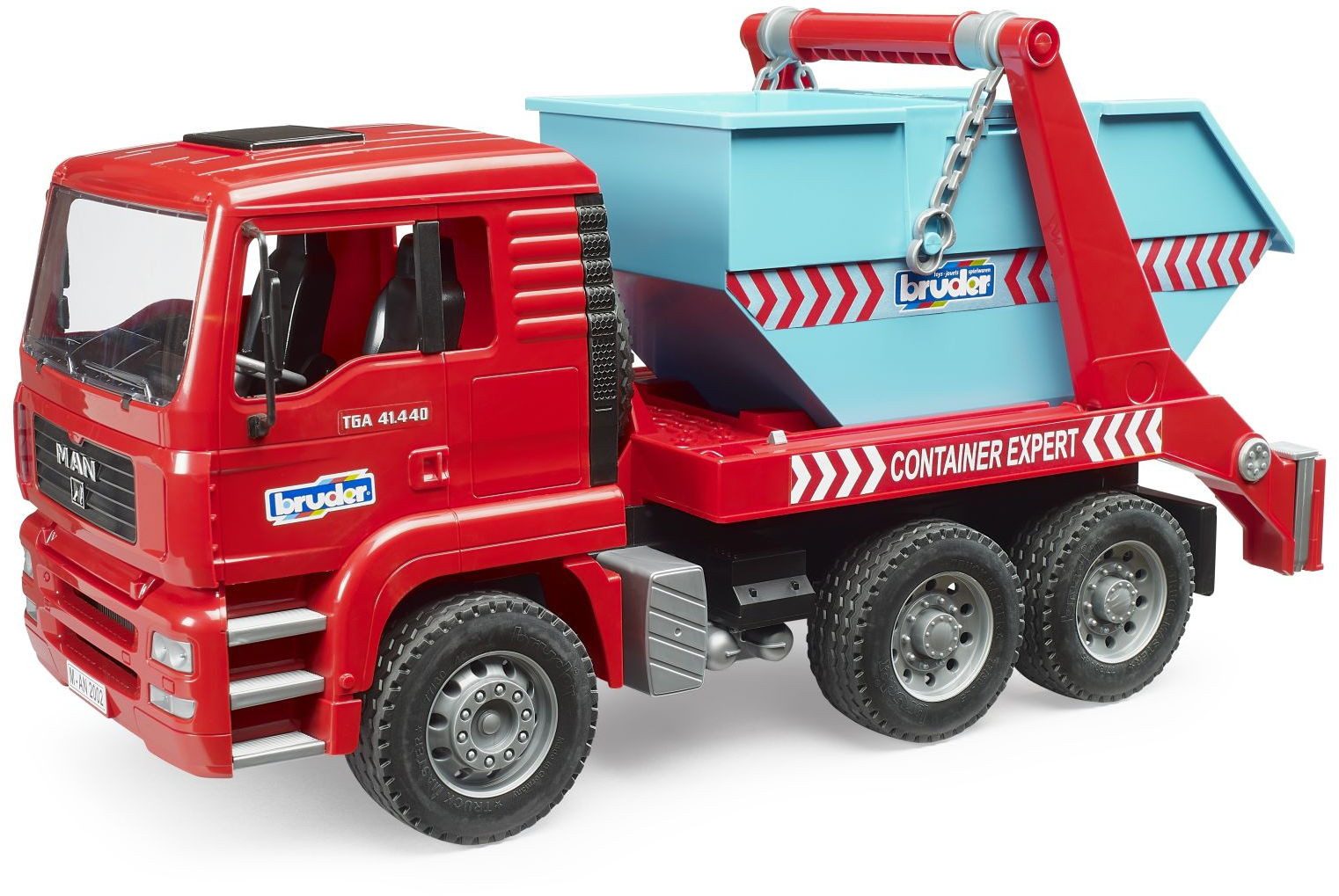 Bruder® Spielzeug-Auto Spielfahrzeug Nutzfahrzeug Baustelle MAN TGA Absetzcontainer 02741