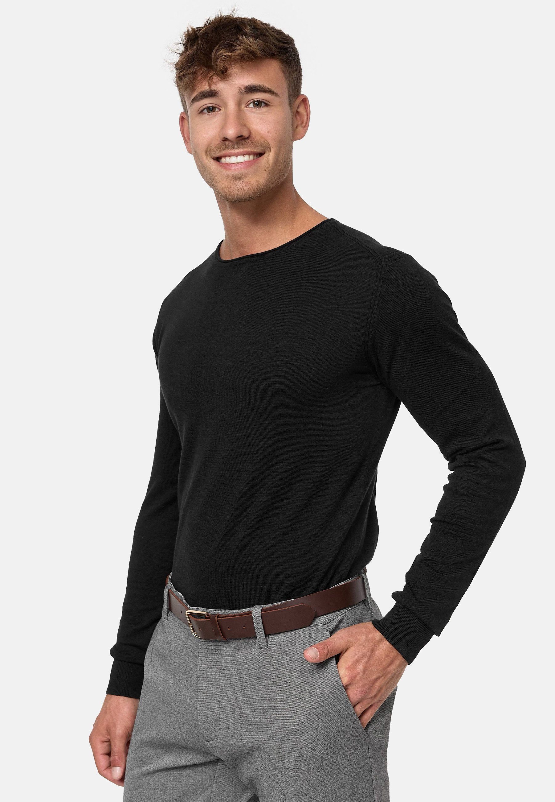 Indicode Strickpullover Herren Gamal Pullover Herrenpullover