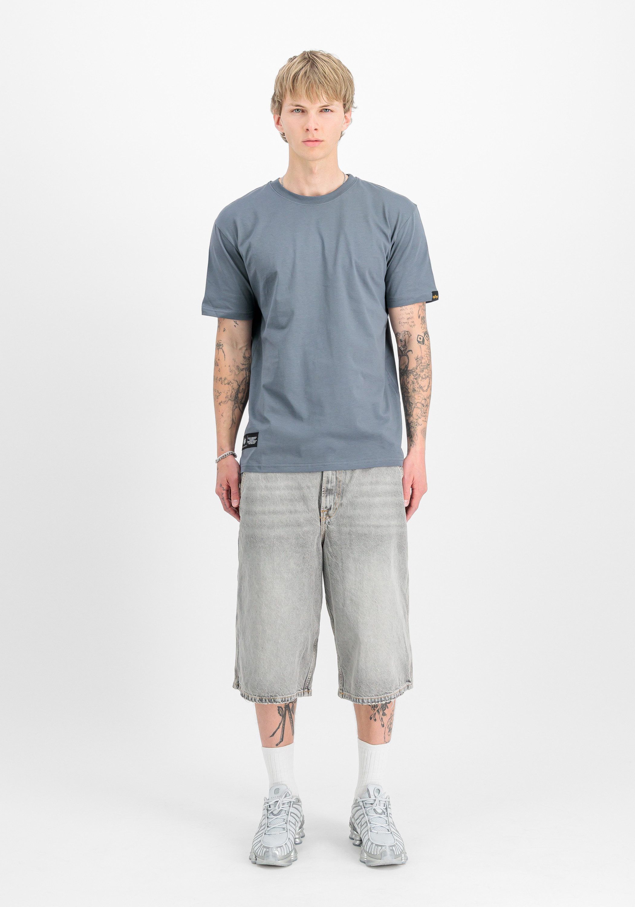 Alpha Industries T-Shirt Label Backprint T-Shirt – Bild 3 von 5