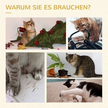 PawHut Kratzbaum mit Katzenbett u. Kratztonne für Katzen, BxTxH: 60x44,5x109 cm