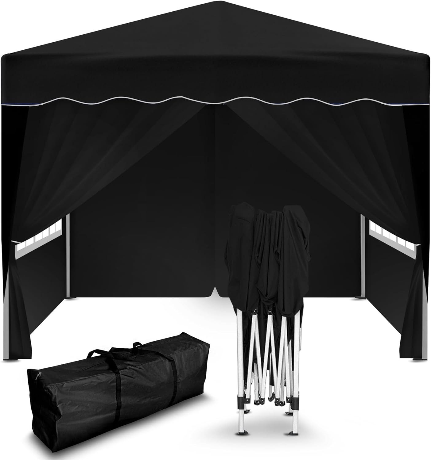 Kronenburg Faltpavillon 3x3 m wasserdicht - Gartenpavillon, Partyzelt stabi günstig online kaufen