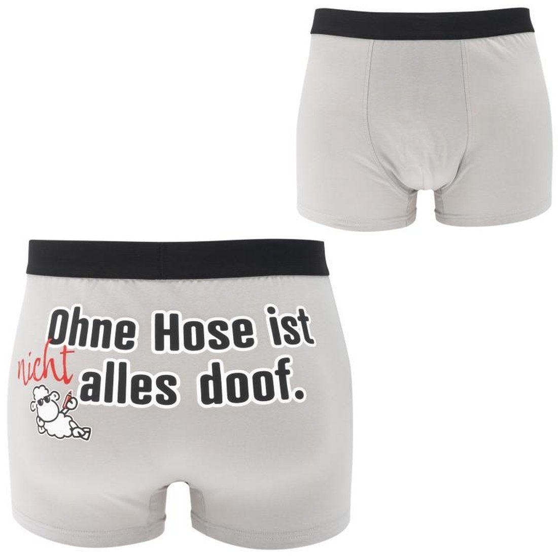Boxershorts Herren Boxershort Slip Unterhose M/L Geschenkartikel Sheepworld Ohne