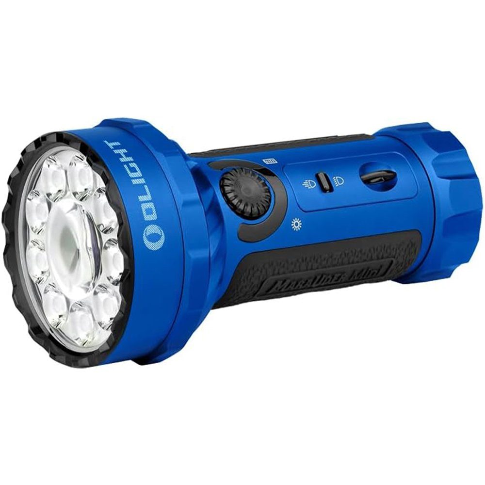 Leistungsstarke Mini Meter, Blau Flutlich und LED OLIGHT Taschenlampe, Lumen Marauder mit 600 Wiederaufladbar, 7000 Strahler Taschenlampe Olight