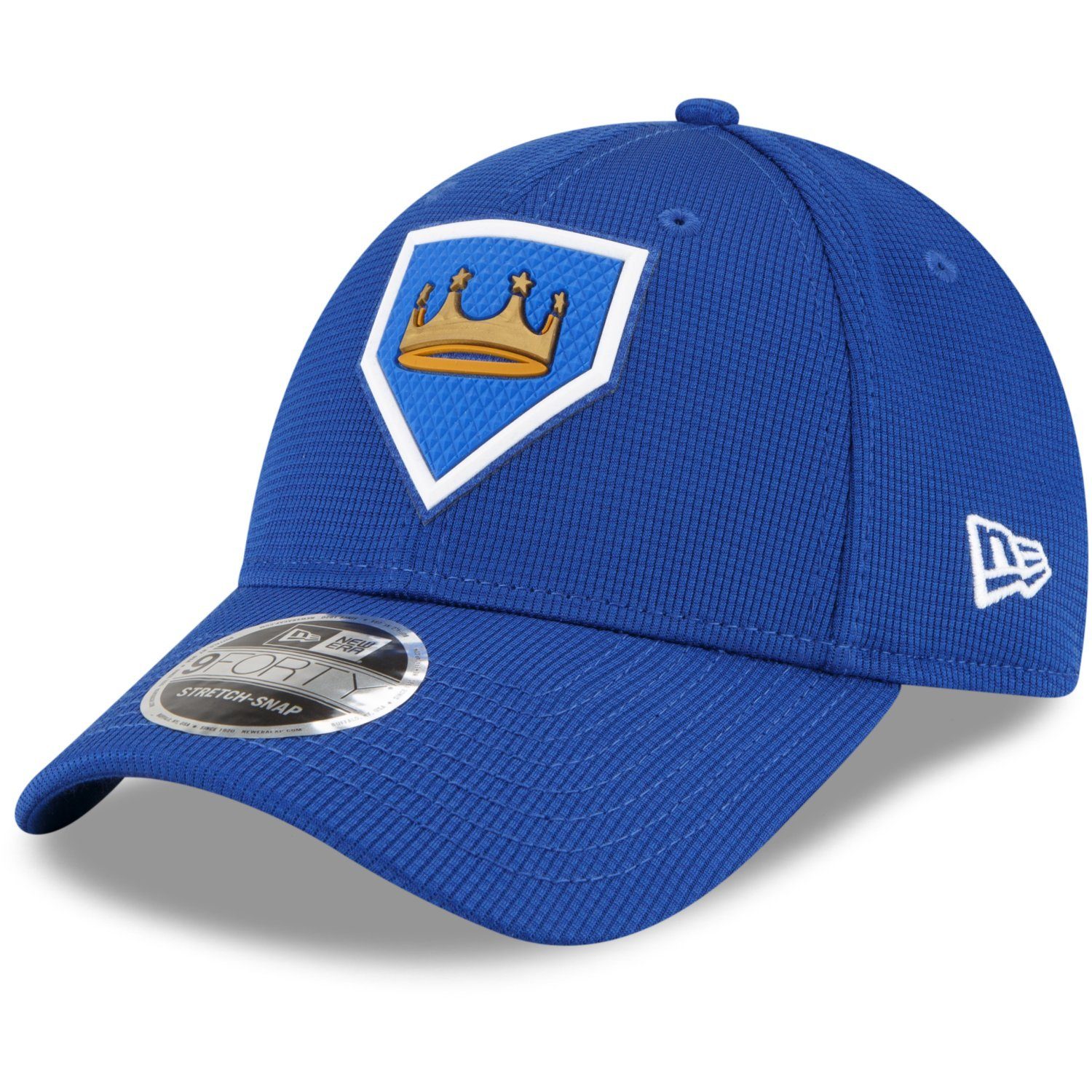 New Era Fitted Cap 9FORTY StretchFit MLB CLUBHOUSE 2022 Kansas City Royals