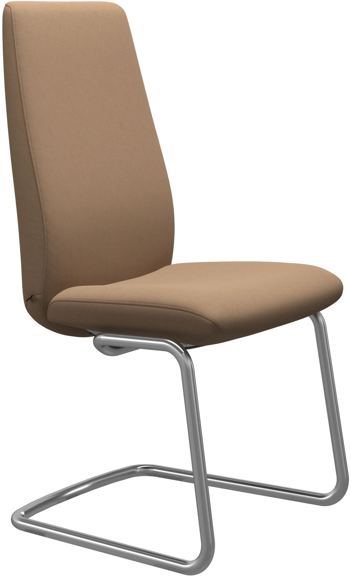 Stressless® Polsterstuhl Laurel, High Back, Größe L, mit Beinen aus Stahl in Chrom glänzend