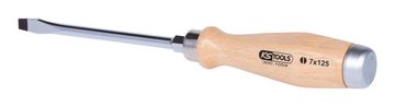 KS Tools Schraubendreher ERGOTORQUE, WOODmax Schlag-Schlitz, 7 mm