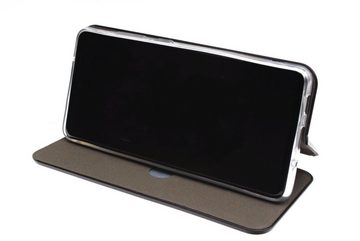 JAMCOVER Handyhülle Bookcase Rounded - Handytasche für Apple iPhone 14 Pro Max (17 cm/6,6 Zoll), abgerundete Kanten, Kartenfach und Standfunktion