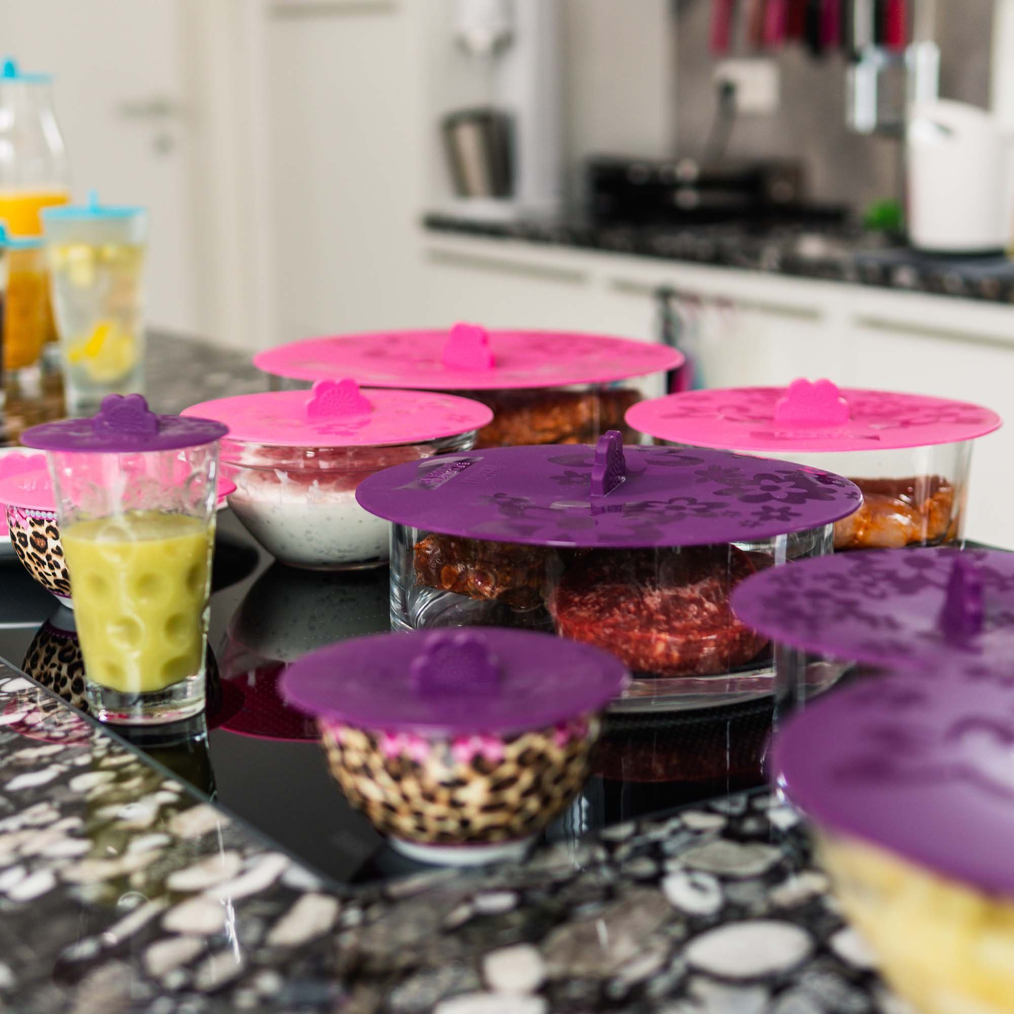 Kochblume Frischhaltedeckel FrischFIXX, mit Saugeffekt