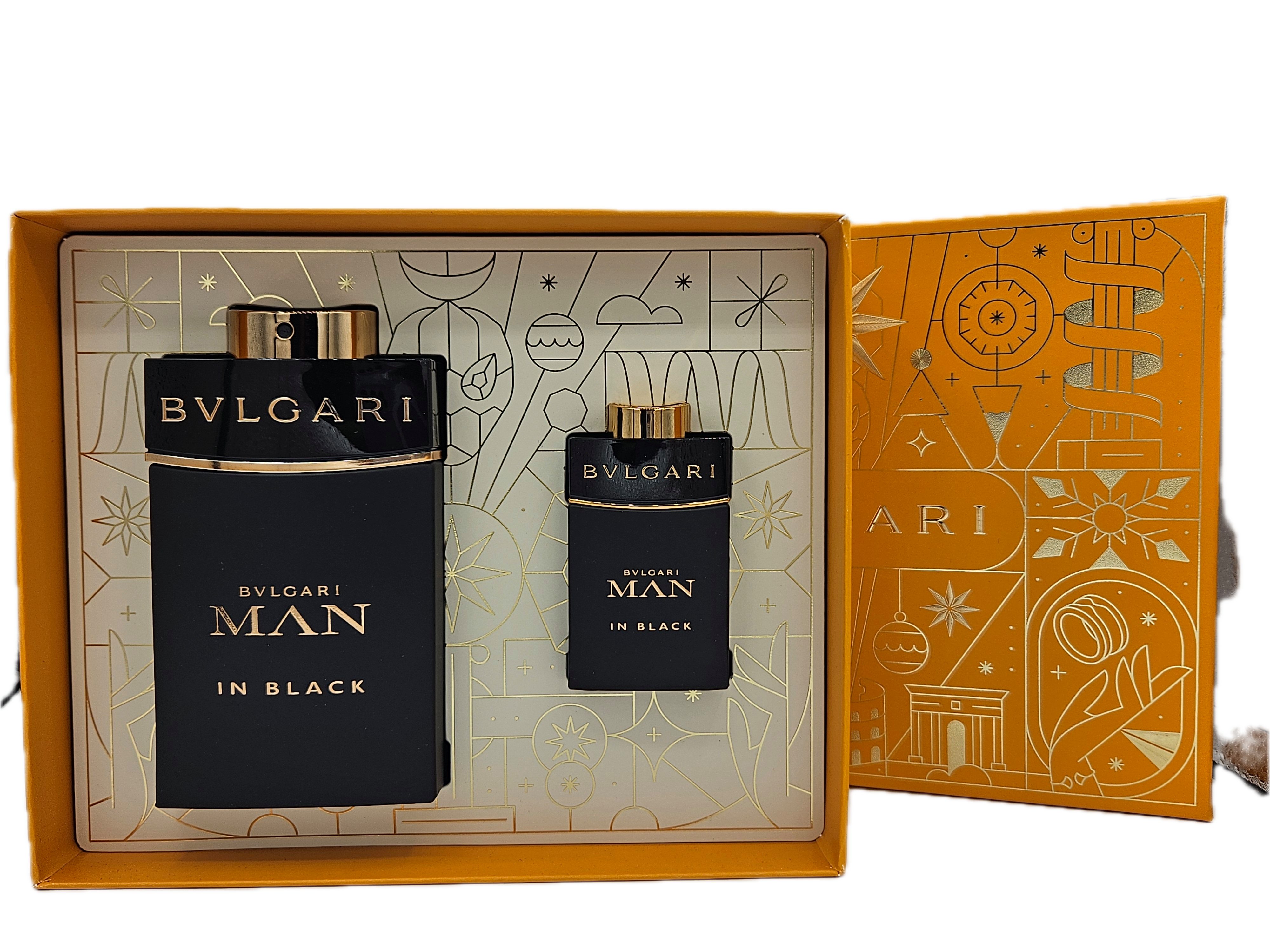 BVLGARI Парфюми Man in Black 100 ml Eau De Parfum & 15 ml Парфюми Neu & Ovp