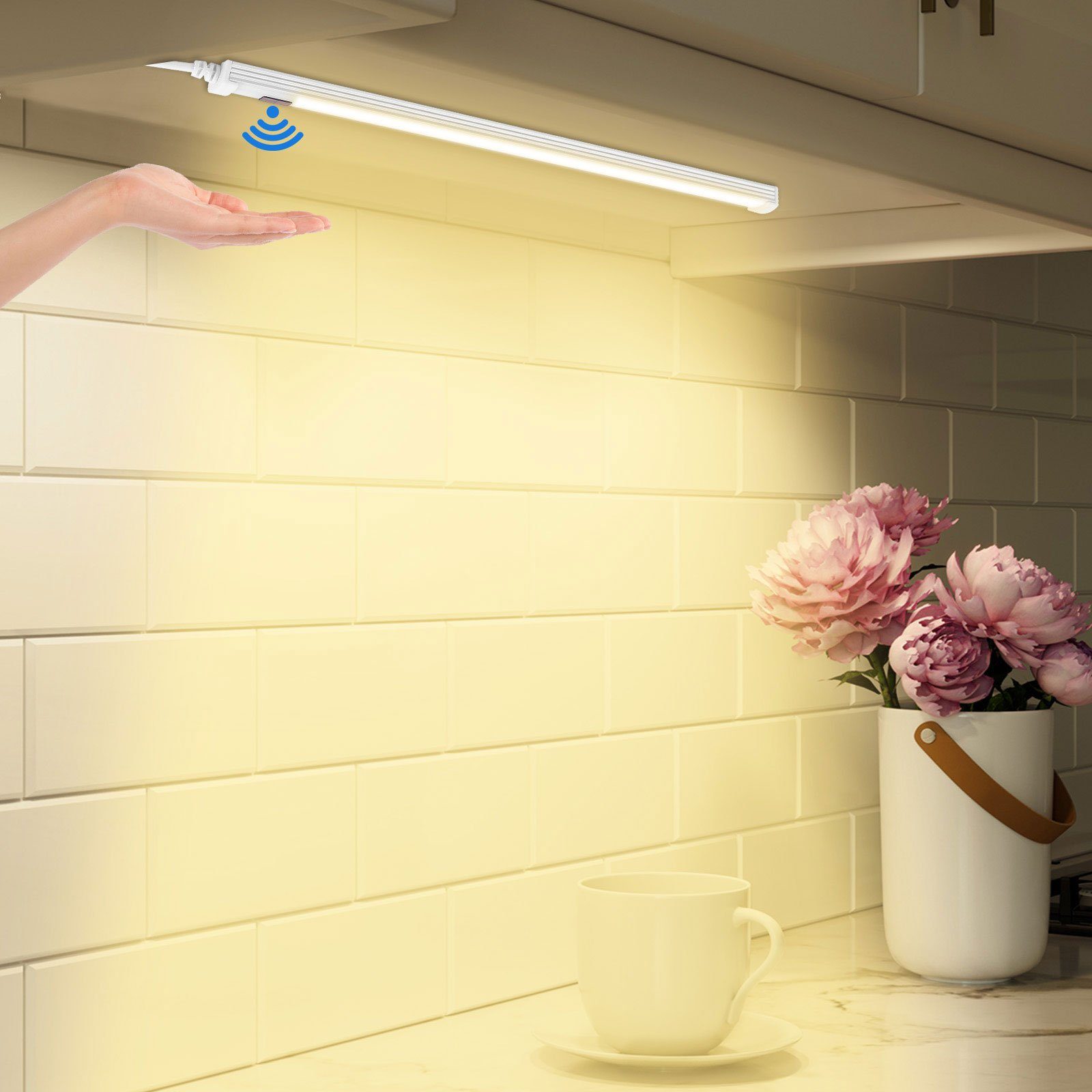 Sunicol LED Unterbauleuchte Sensor-Schalter, Farbe veränderbar, für Schrank günstig online kaufen