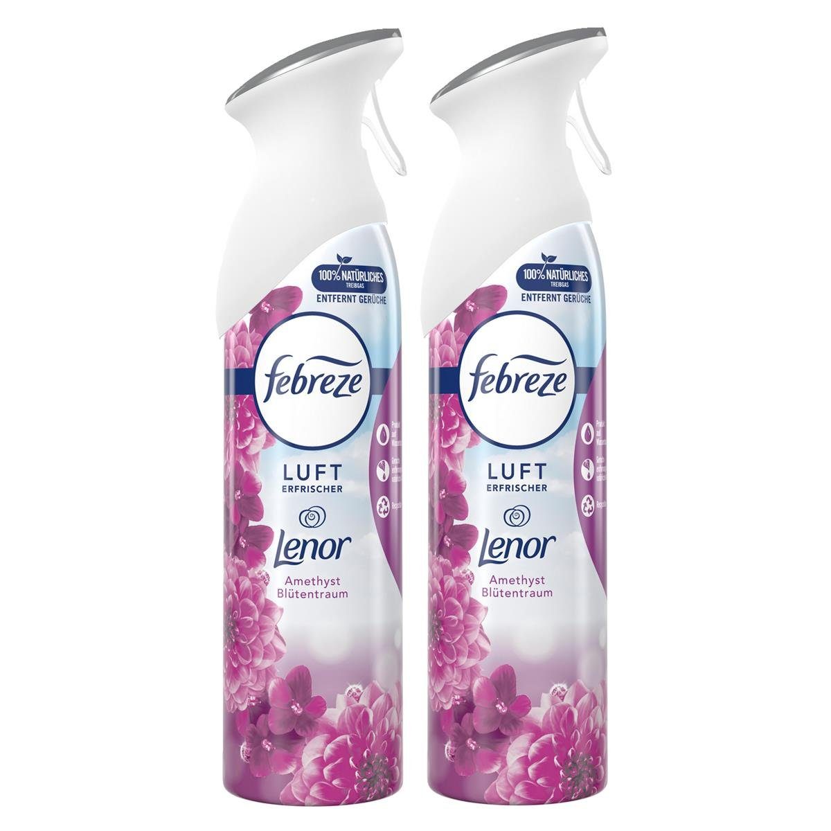 Febreze Raumduft Febreze Lufterfrischer Lenor Amethyst Blütentraum 300ml - Raumduft (2e