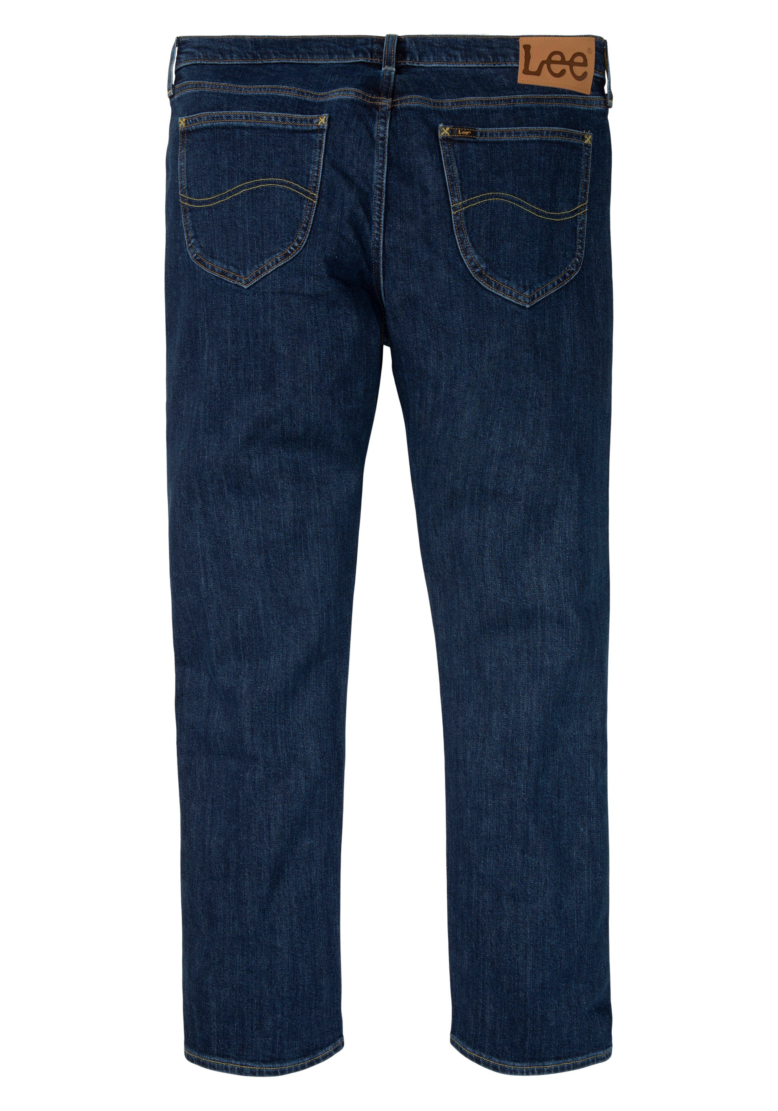 deep ZIP Lee® dark stone FLY Regular-fit-Jeans DAREN