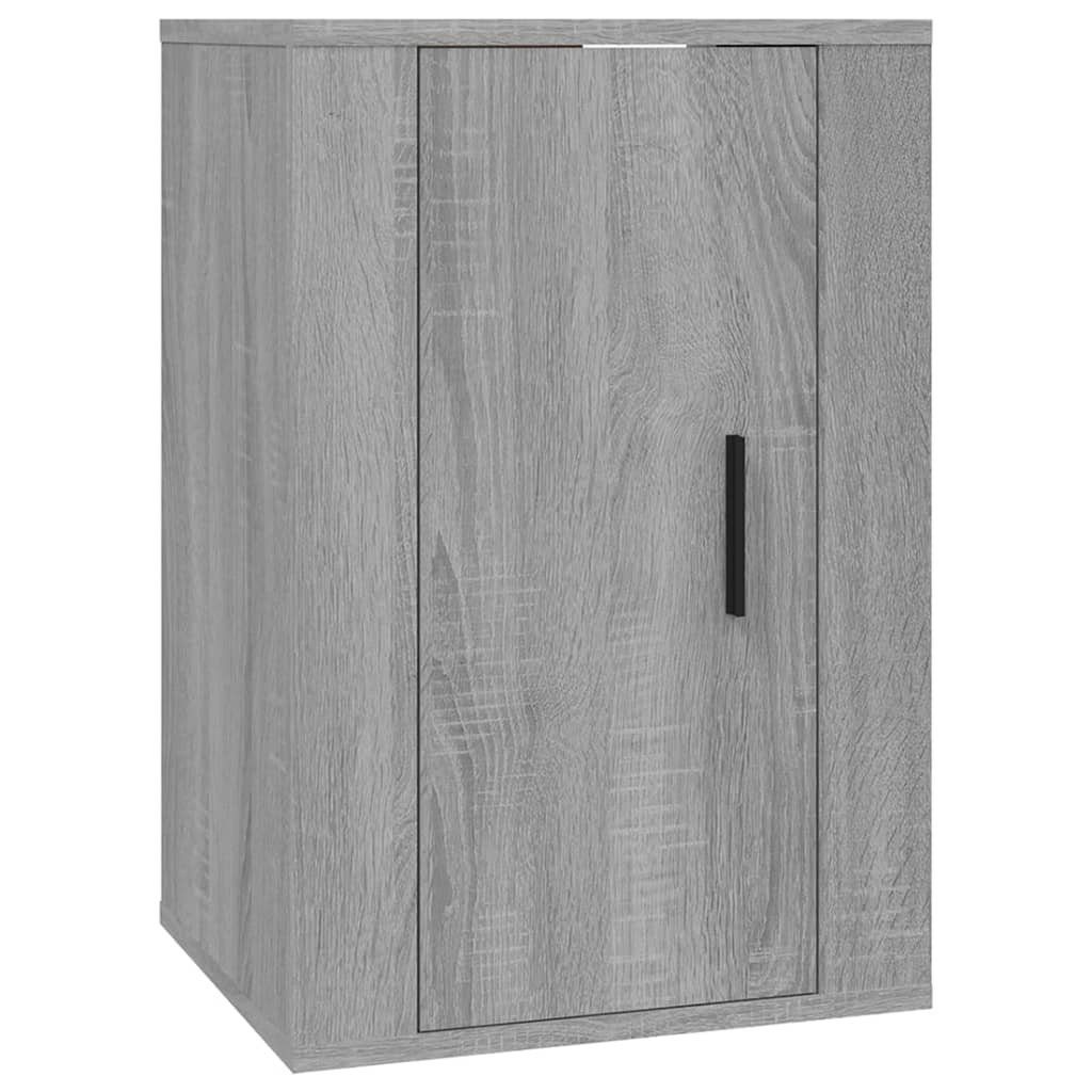 Holzwerkstoff Grau 5-tlg. Sonoma furnicato TV-Schrank-Set TV-Schrank