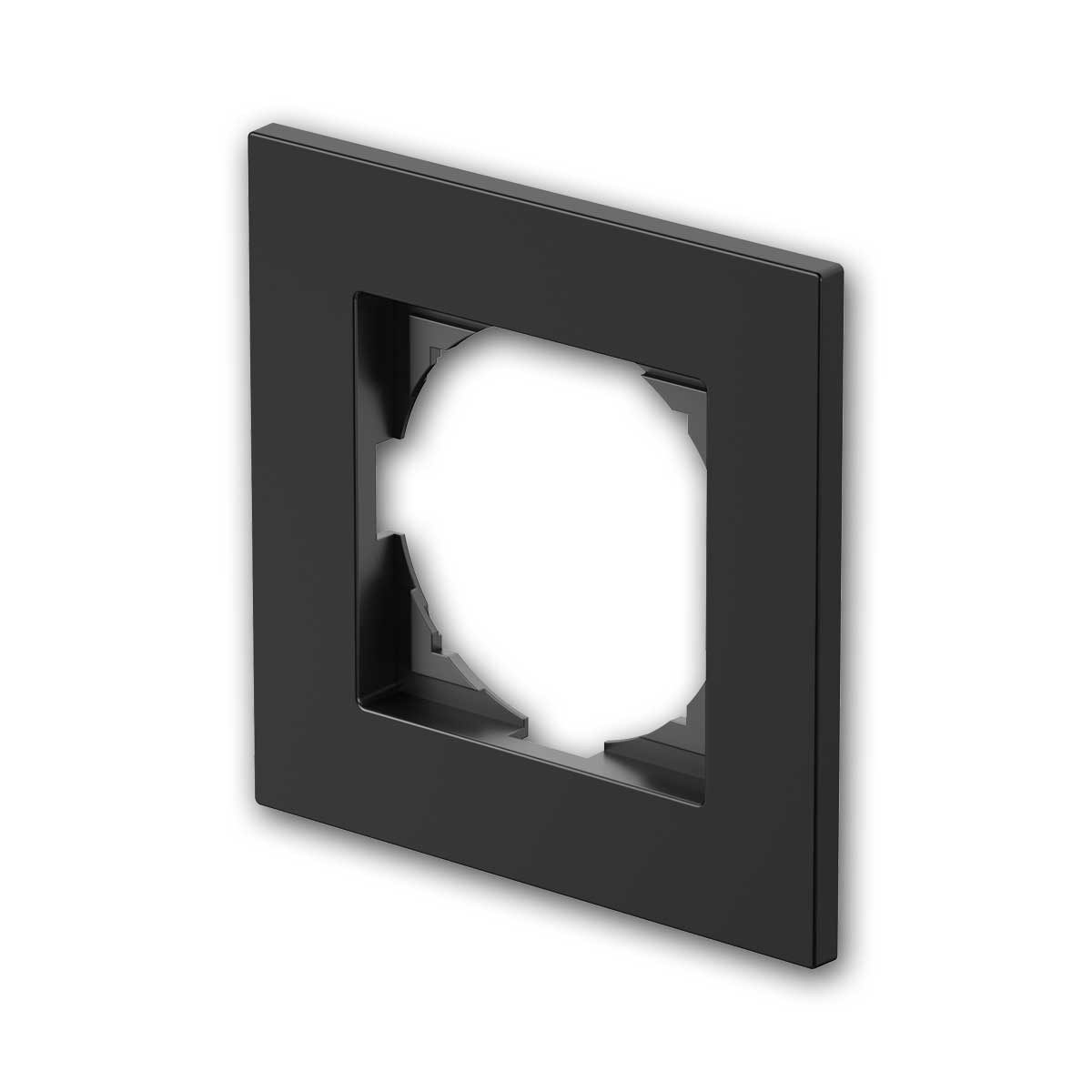 TEM Rahmen 50x LOGIQ Rahmen FLAT 1-fach schwarz, hori/vert