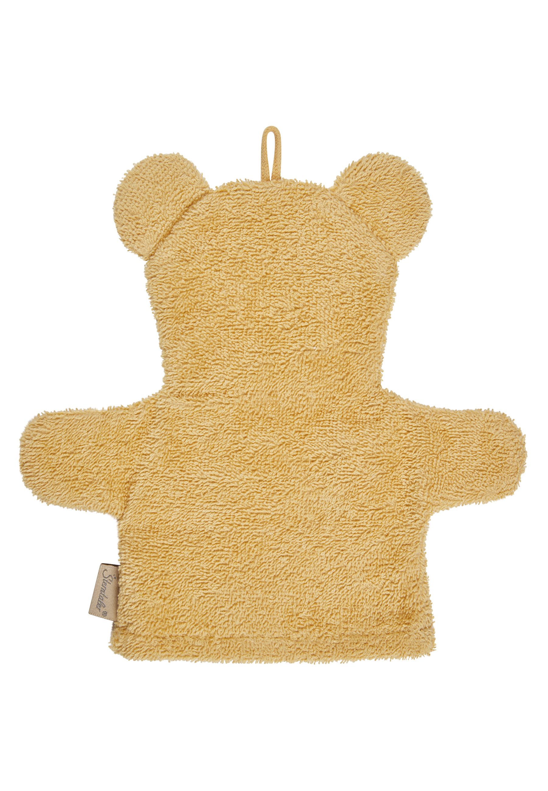 Sterntaler® Waschhandschuh Waschhandschuh LÖWE Leo, Frottee (1-St)