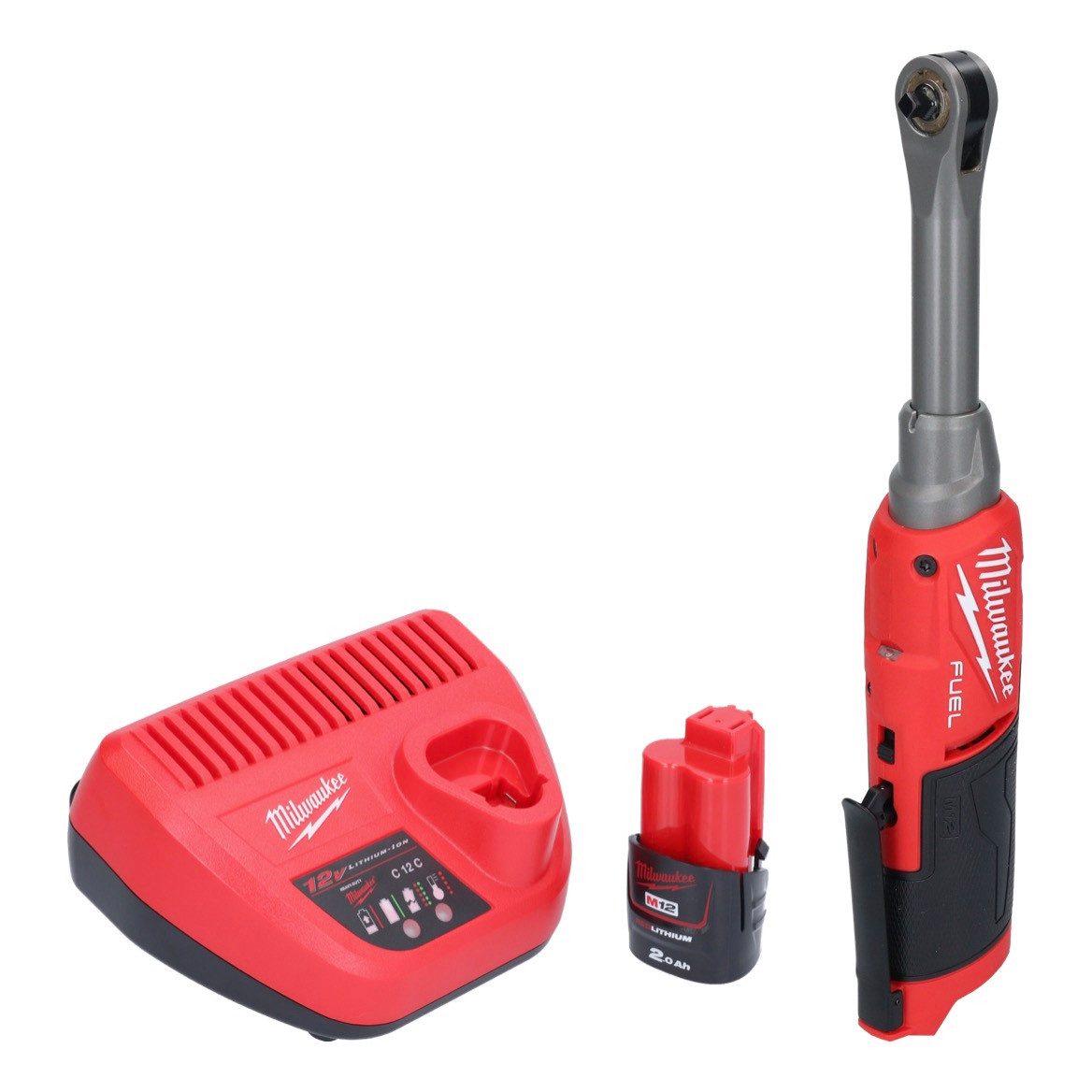 Milwaukee Umschaltknarre M12 FHIR14LR-201 Akku Hochgeschwindigkeits Ratsche 12 V 47 Nm 1/4"
