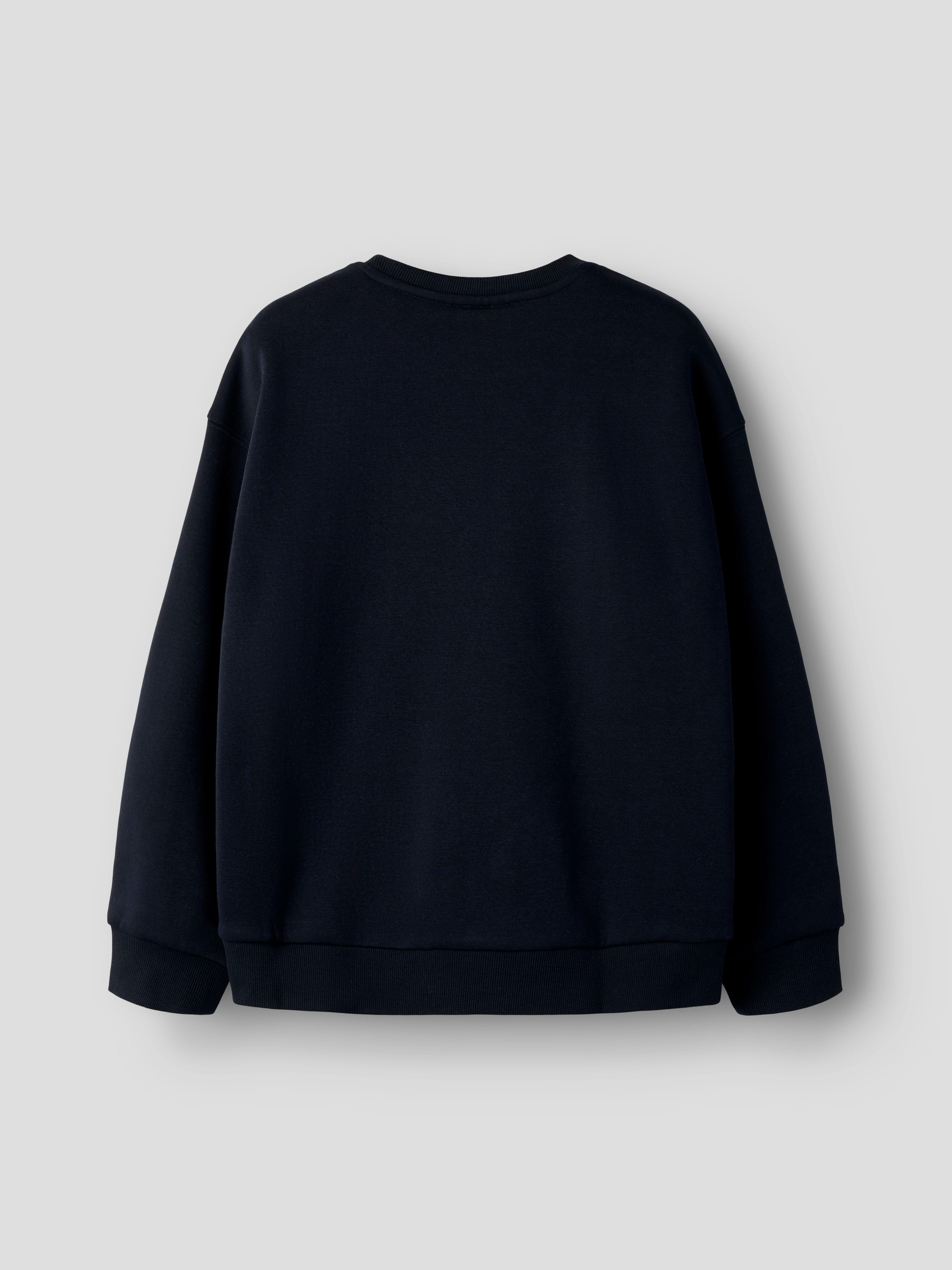 Name It Sweatshirt NKMRIO LS RLX SWEAT BRU NOOS Baumwollmischung – Bild 4 von 5