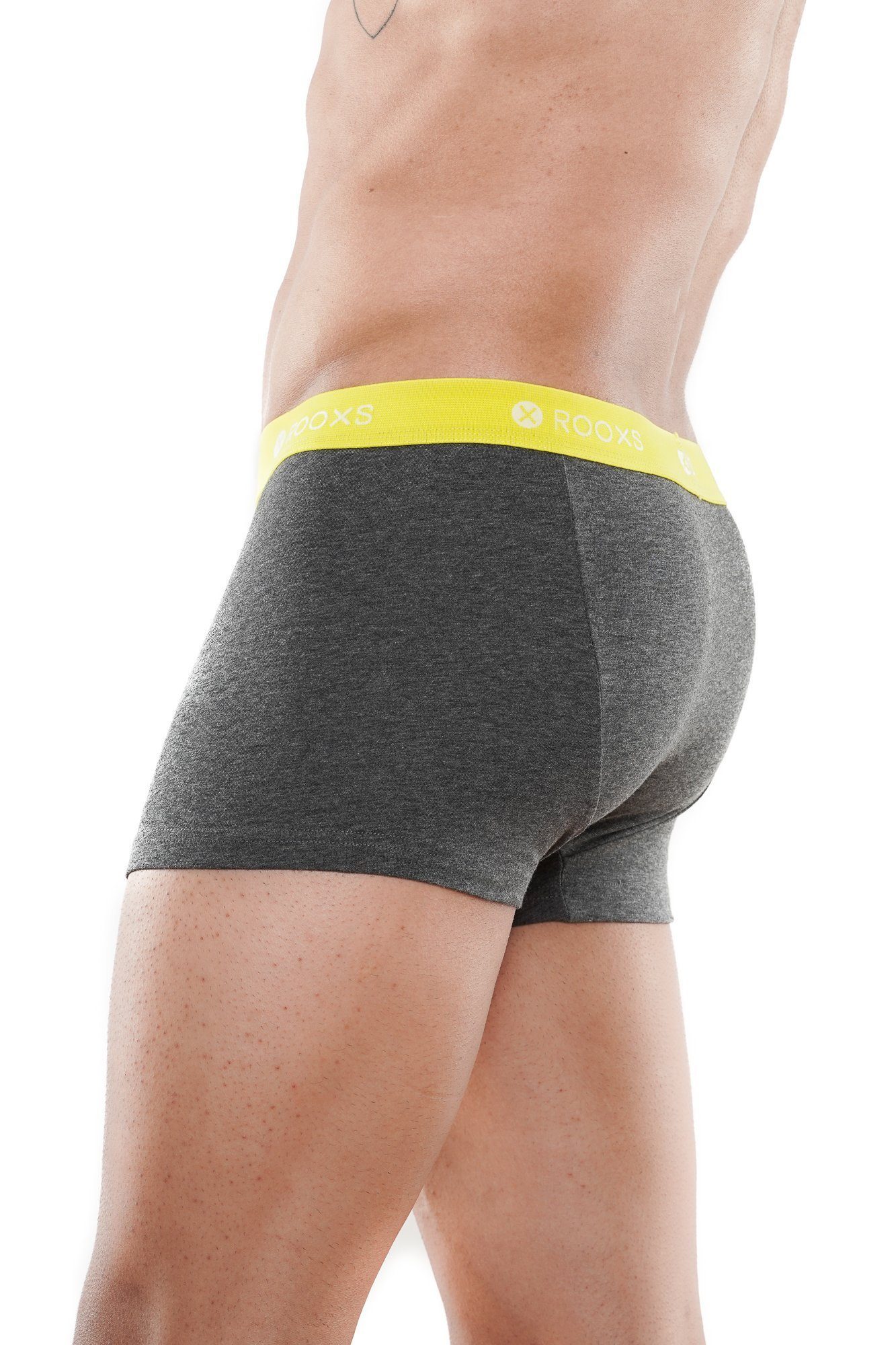 ROOXS Boxershorts Enge Unterhosen Herren Männer (3-St) Baumwolle Retroshorts
