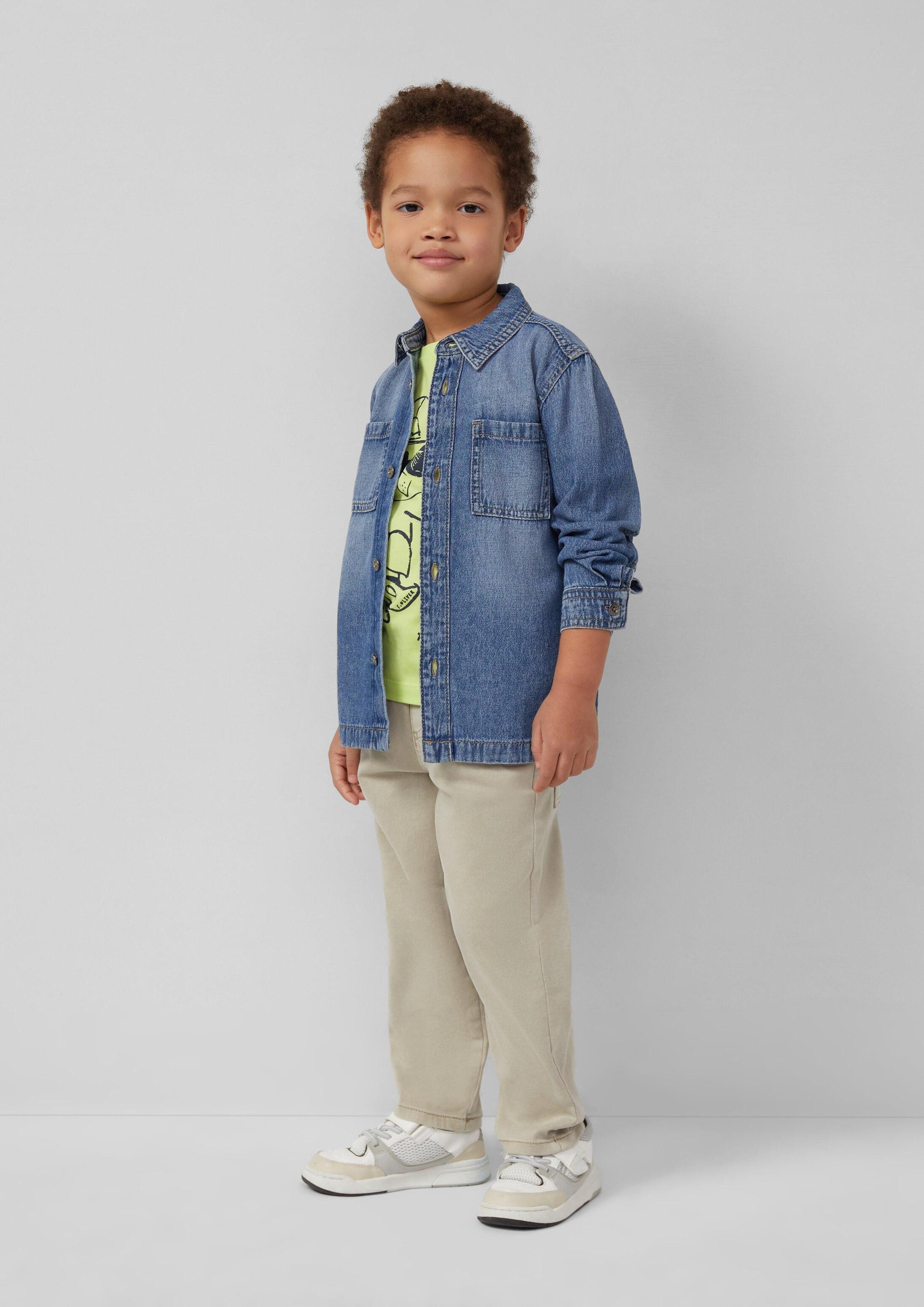 s.Oliver Hemdjacke Hemd Denim-Hemd