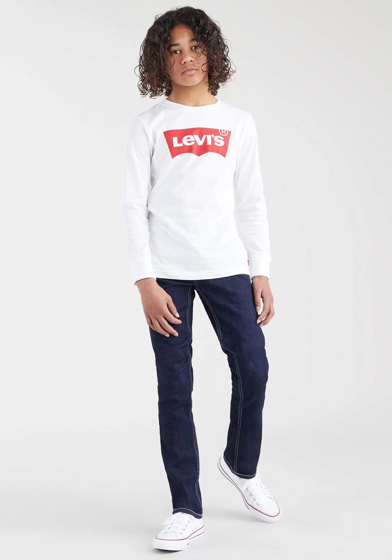 Levi's® Kids Skinny-fit-Jeans 510 SKINNY rinsed JEANS for BOYS FIT