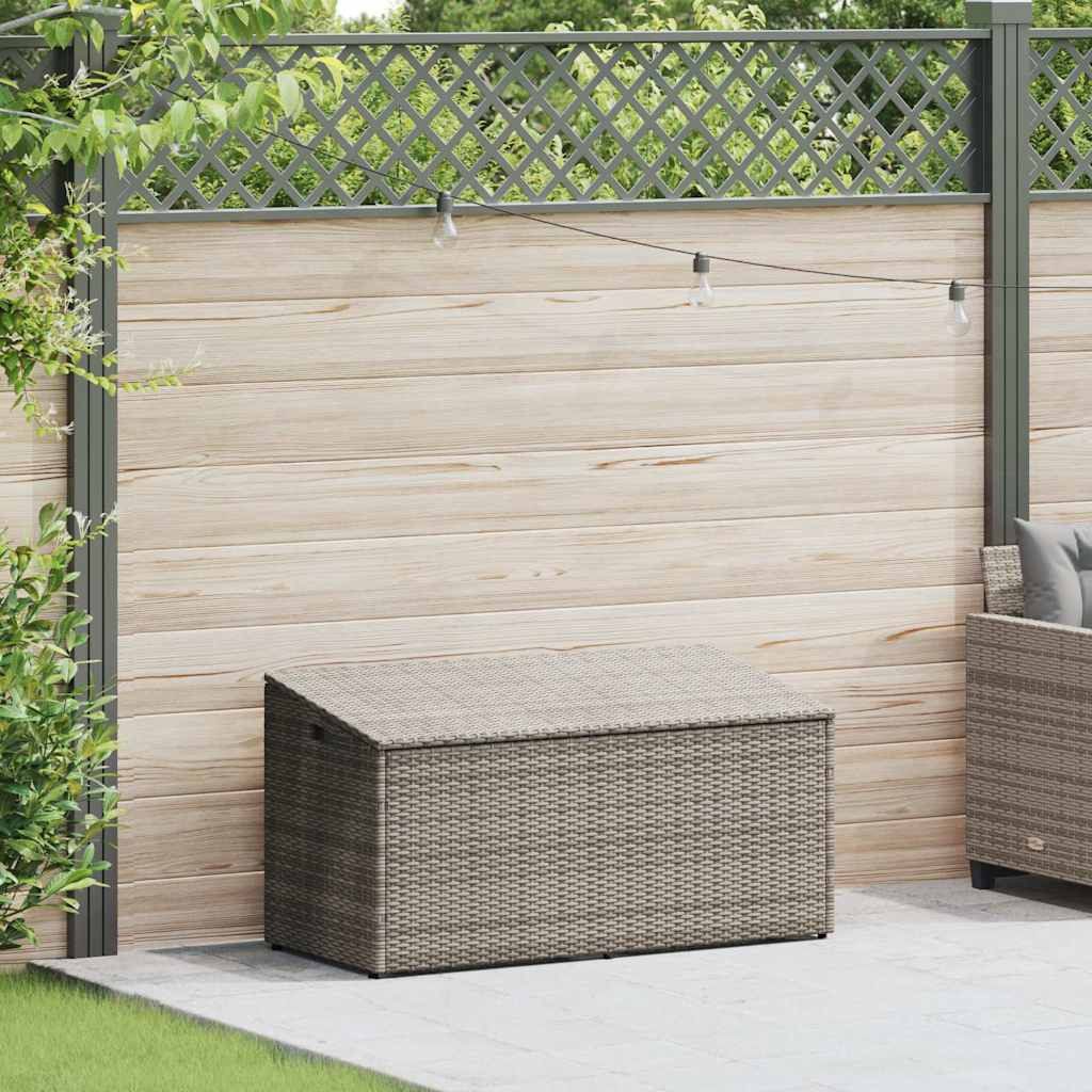 vidaXL Gartenbox Garten-Auflagenbox Grau 110x50x58 cm günstig online kaufen