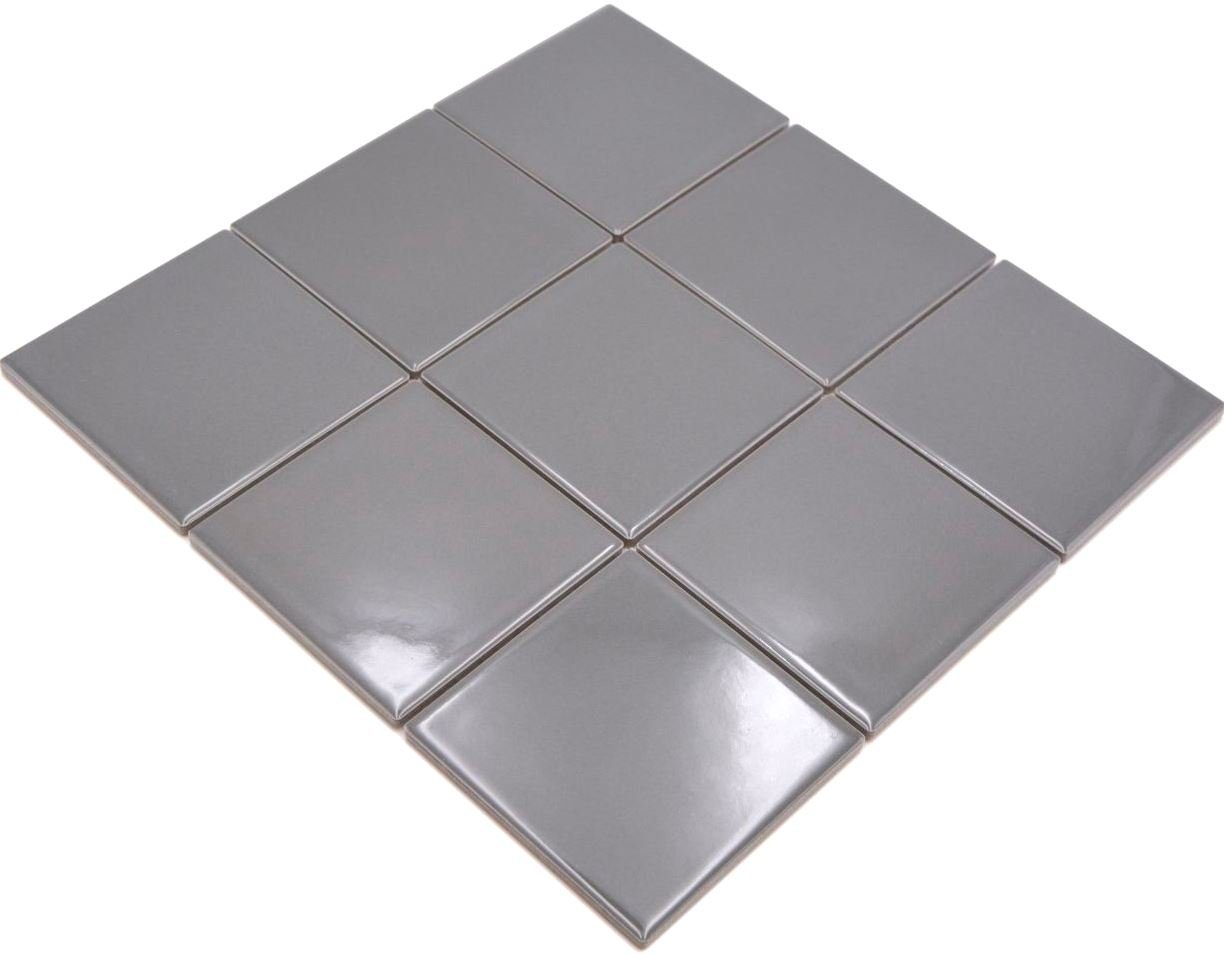Mosani Mosaikfliesen Mosaik Wand Keramik metall glänzend Badfliese Küche WC