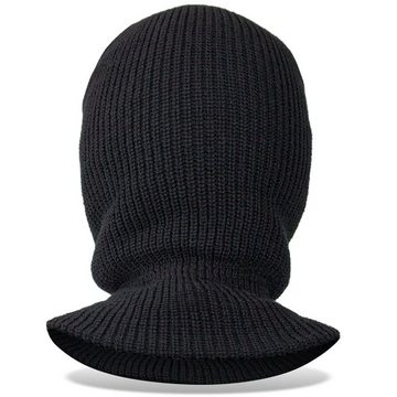 Black Snake Sturmhaube Thinsulate Balaclava Strickhaube für Damen und Herren